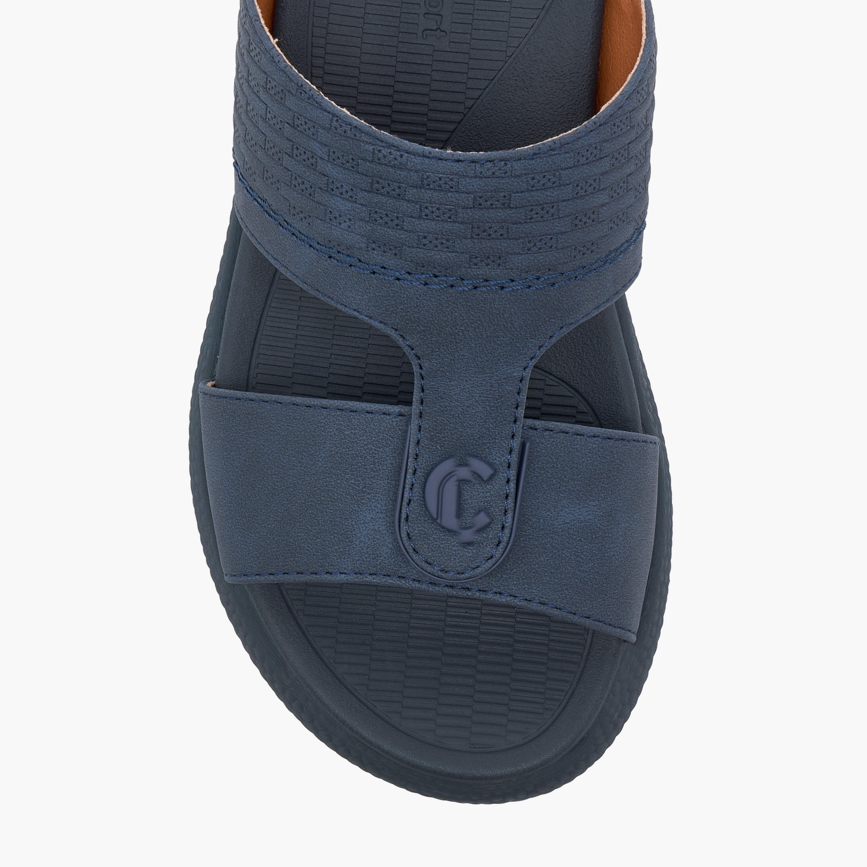 Le Confort Textured Comfort Arabic Sandals-boys-shoes-sandals-image-3