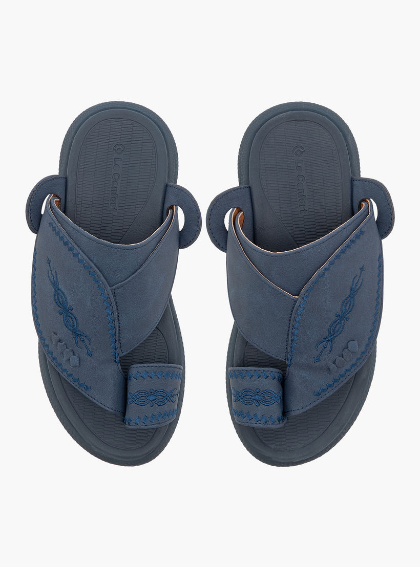 صندل عربي مريح مطرز بحلقة إصبع من لو كونفورت-boys-shoes-sandals-image-1