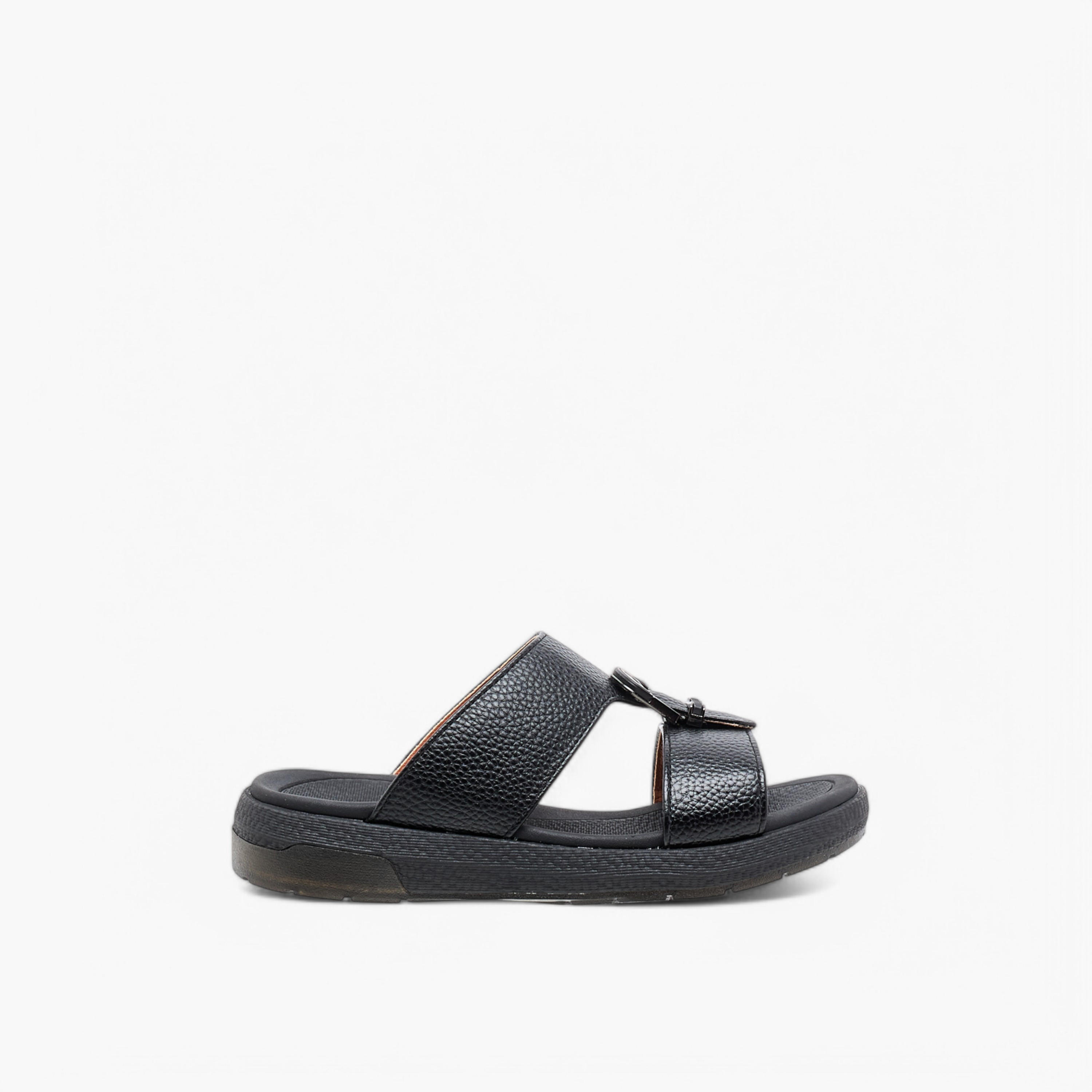 Le Confort Textured Slip-On Comfort Arabic Sandal-boys-shoes-sandals-image-3
