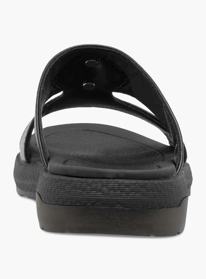 Le Confort Solid Comfort Arabic Sandals with Accent Detail-boys-shoes-sandals-image-4