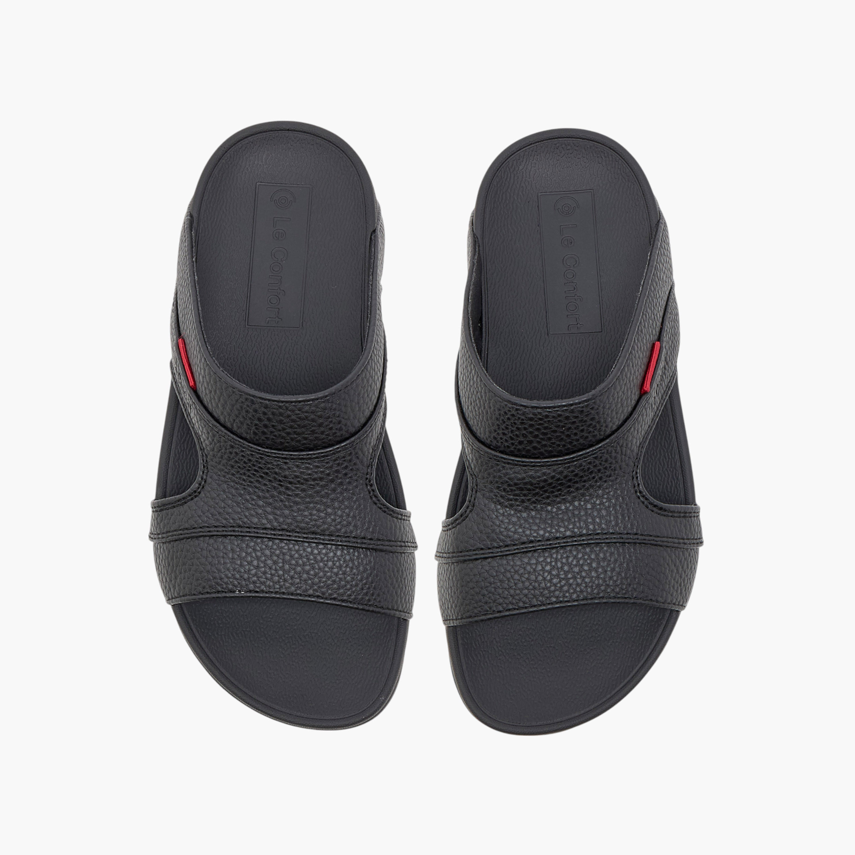 Le Confort Textured Slip-On Comfort Arabic Sandals-boys-shoes-sandals-image-1