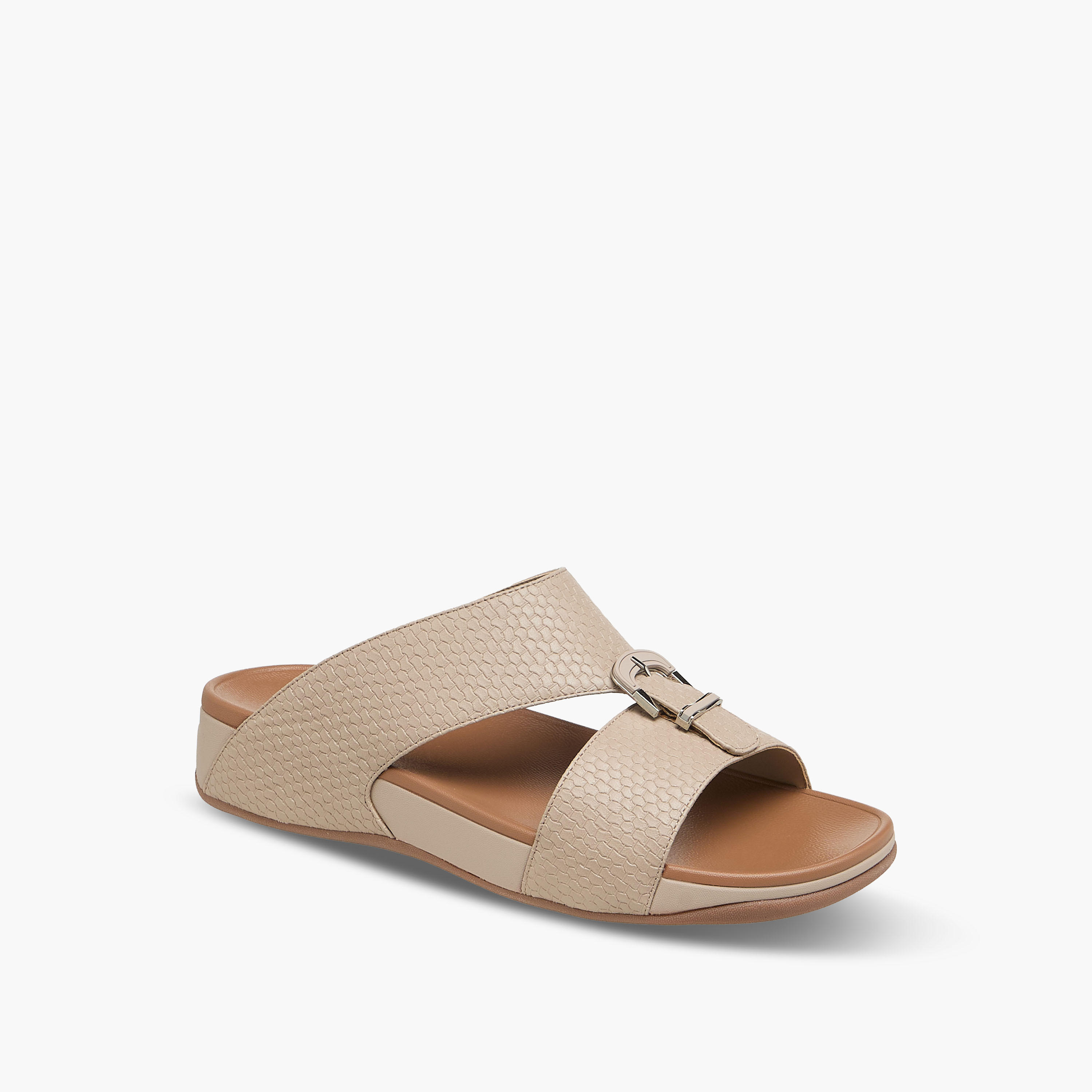 Le Confort Mens Buckle Accent Comfort Sandals-men-shoes-sandals-image-2