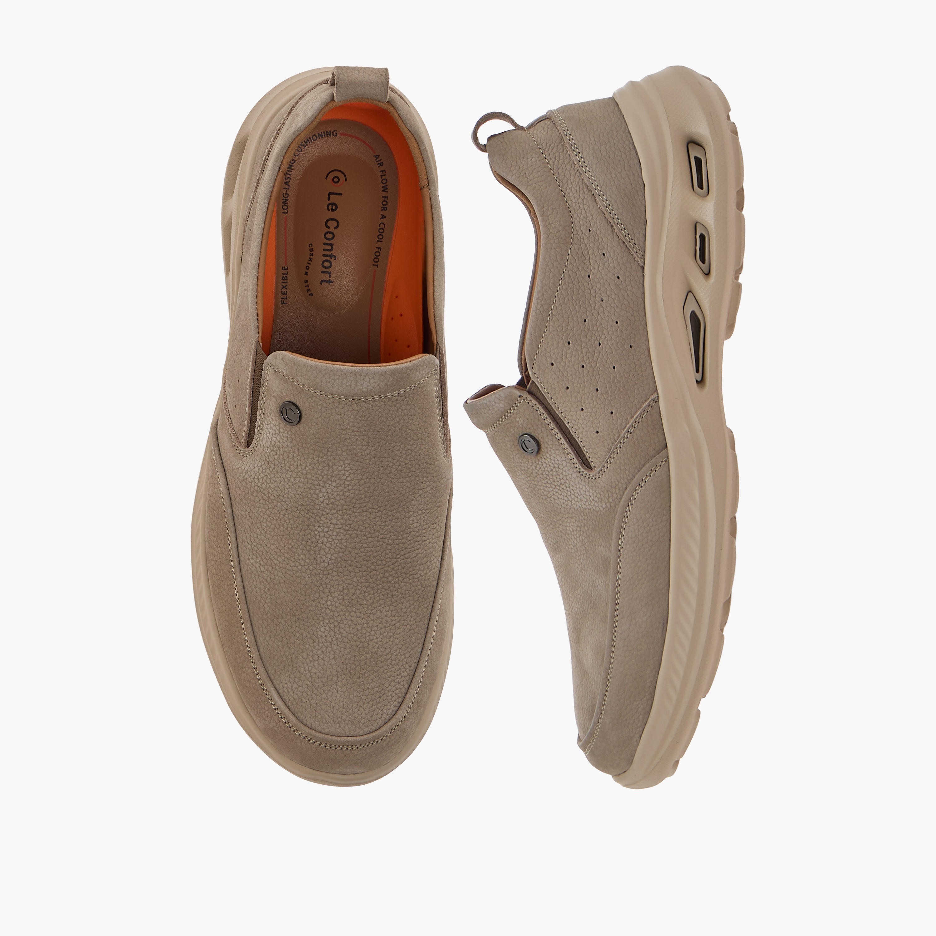 Le Confort Men Slip-On Leather Loafers-men-shoes-loafersandmoccasins-image-1