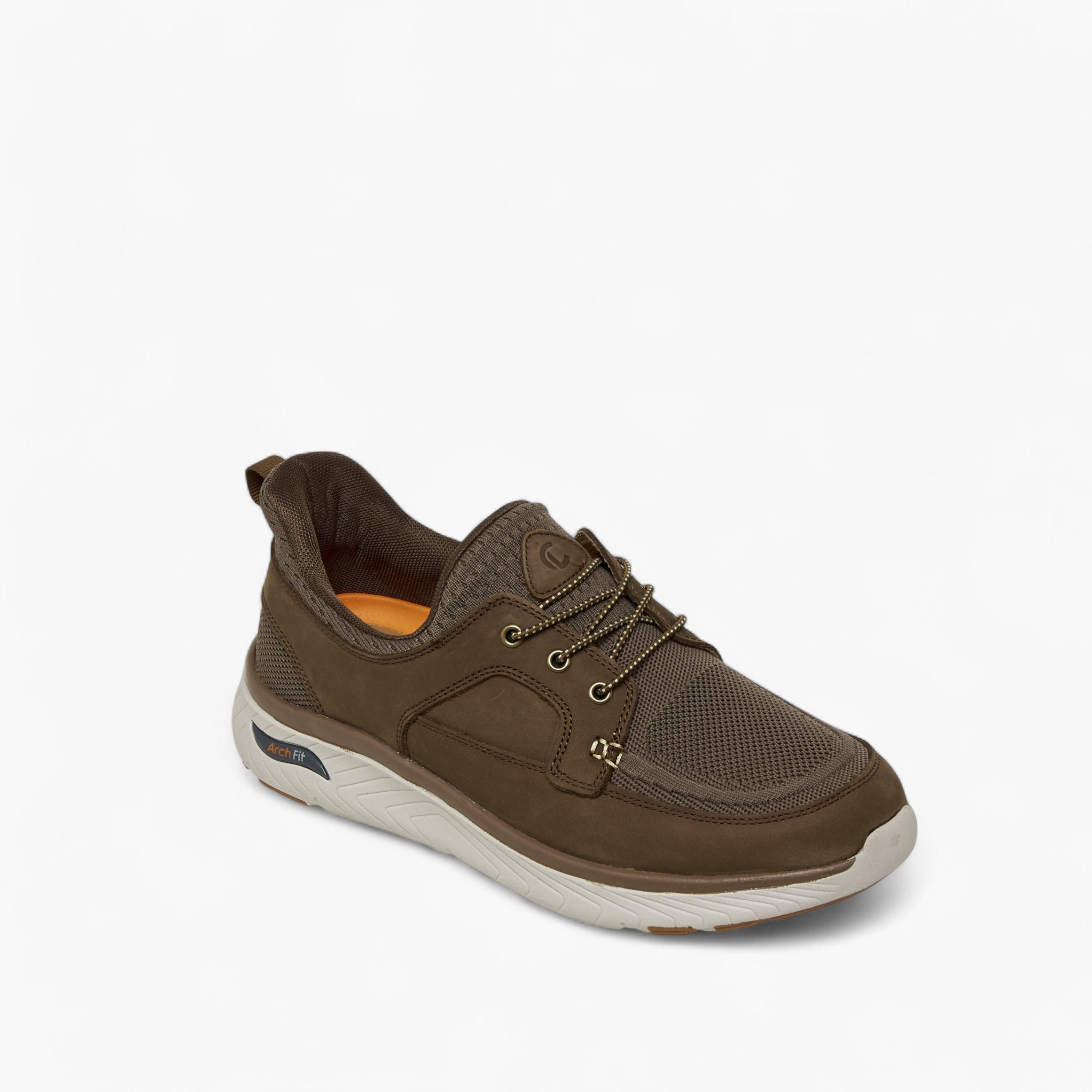 Le Confort Men Panelled Genuine Leather Slip-On Loafers-men-shoes-loafersandmoccasins-image-2