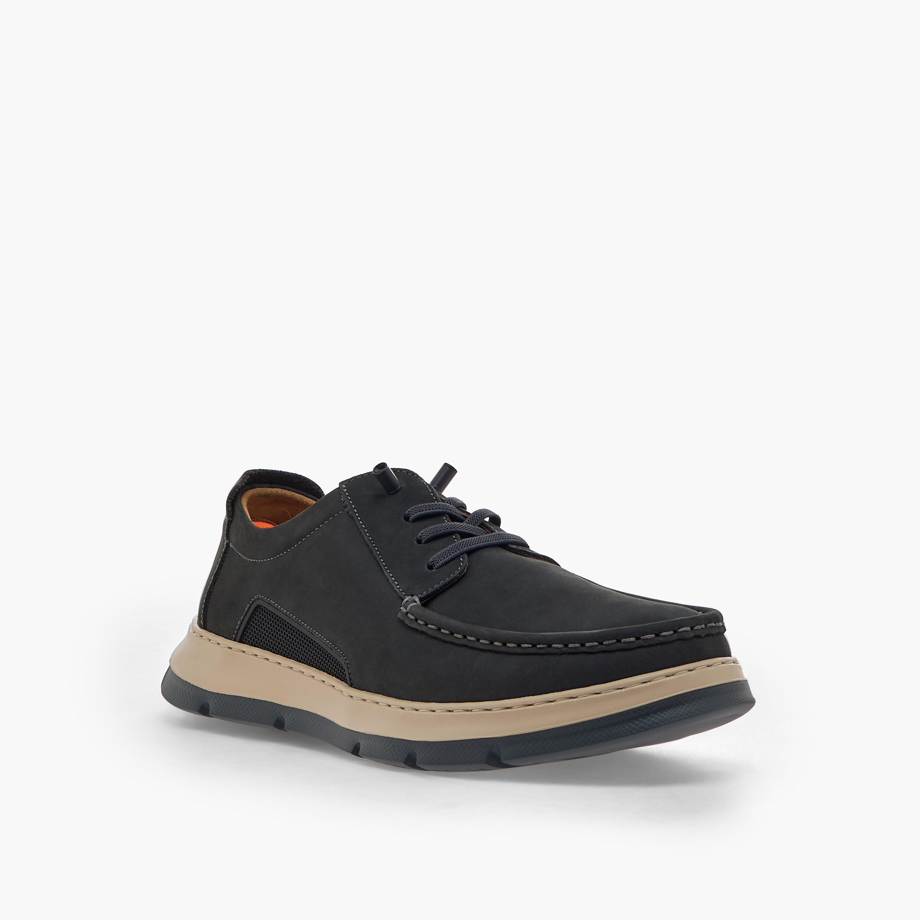 حذاء ديربي جلد سهل الارتداء للرجال من لو كونفورت-men-shoes-formalshoes-image-2