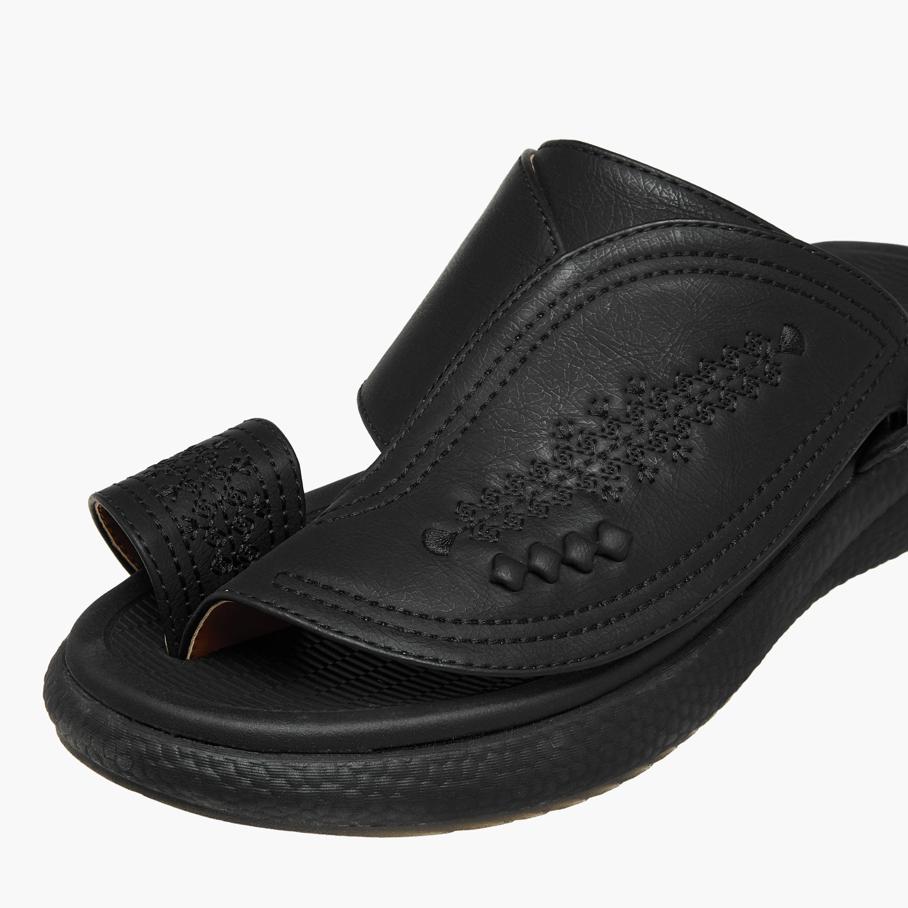 Le Confort Men Embroidered Arabic Sandals-men-shoes-sandals-image-4