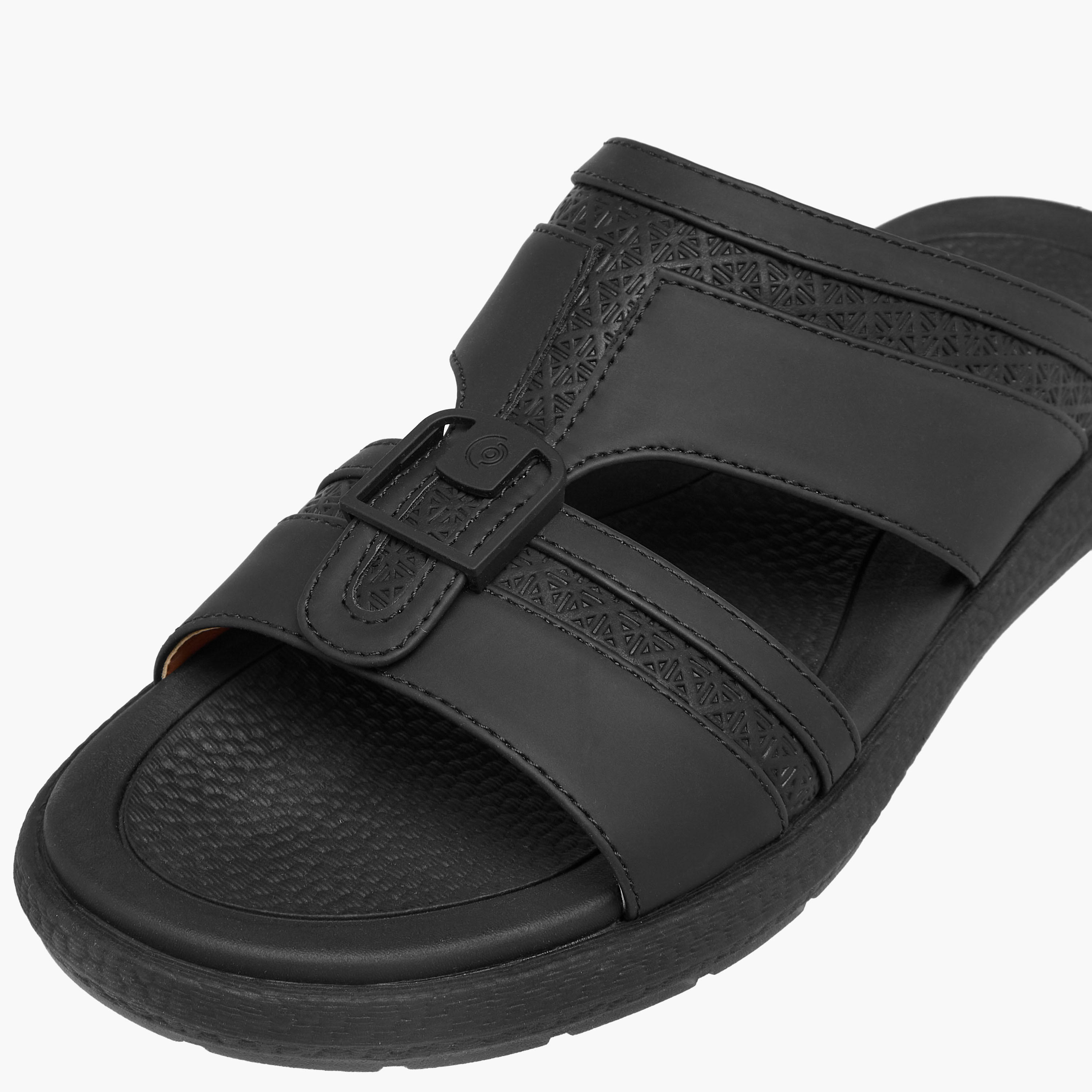 Le Confort Men Buckle Detail Arabic Sandals-men-shoes-sandals-image-4