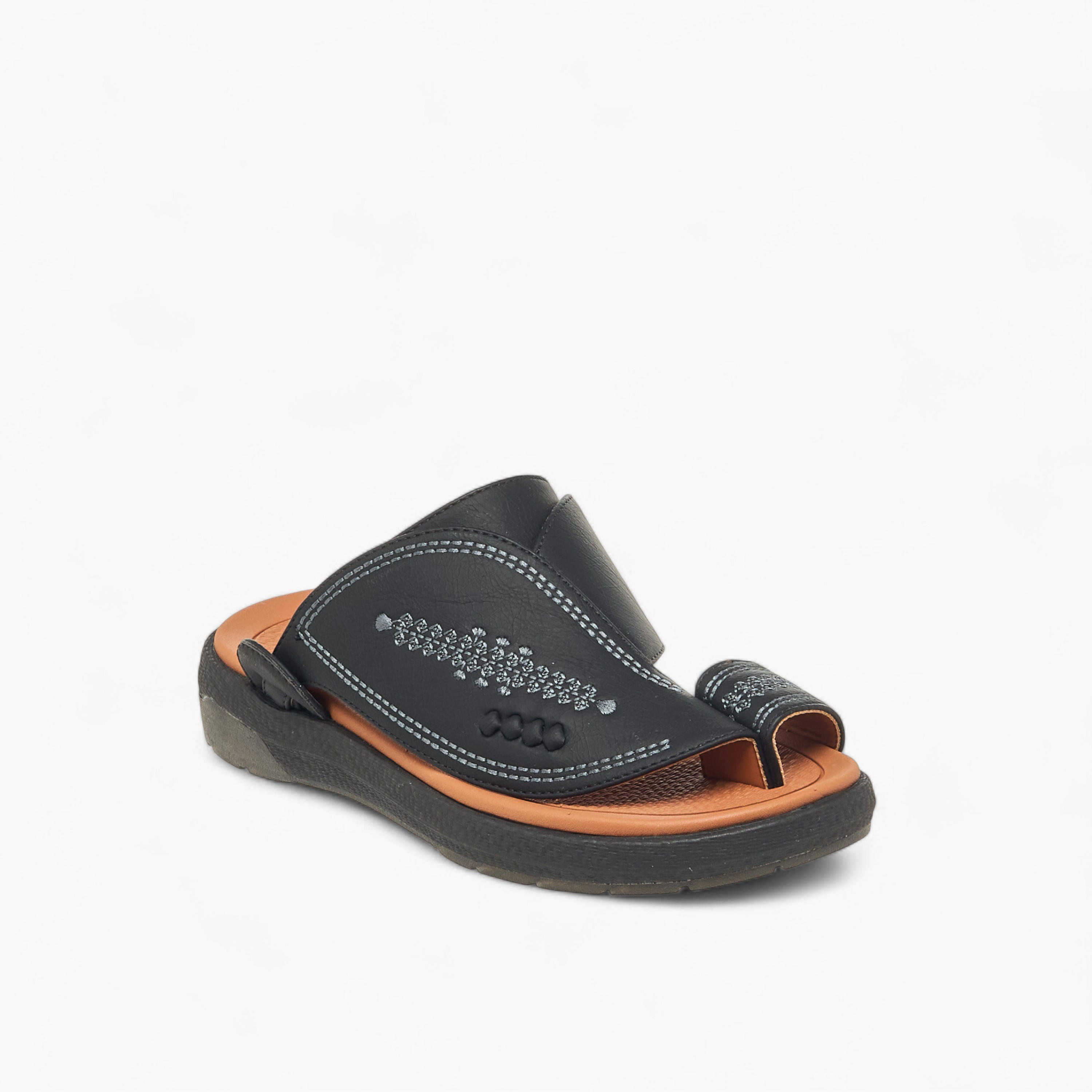 Le Confort Boys Embroidered Arabic Sandals-boys-shoes-sandals-image-2
