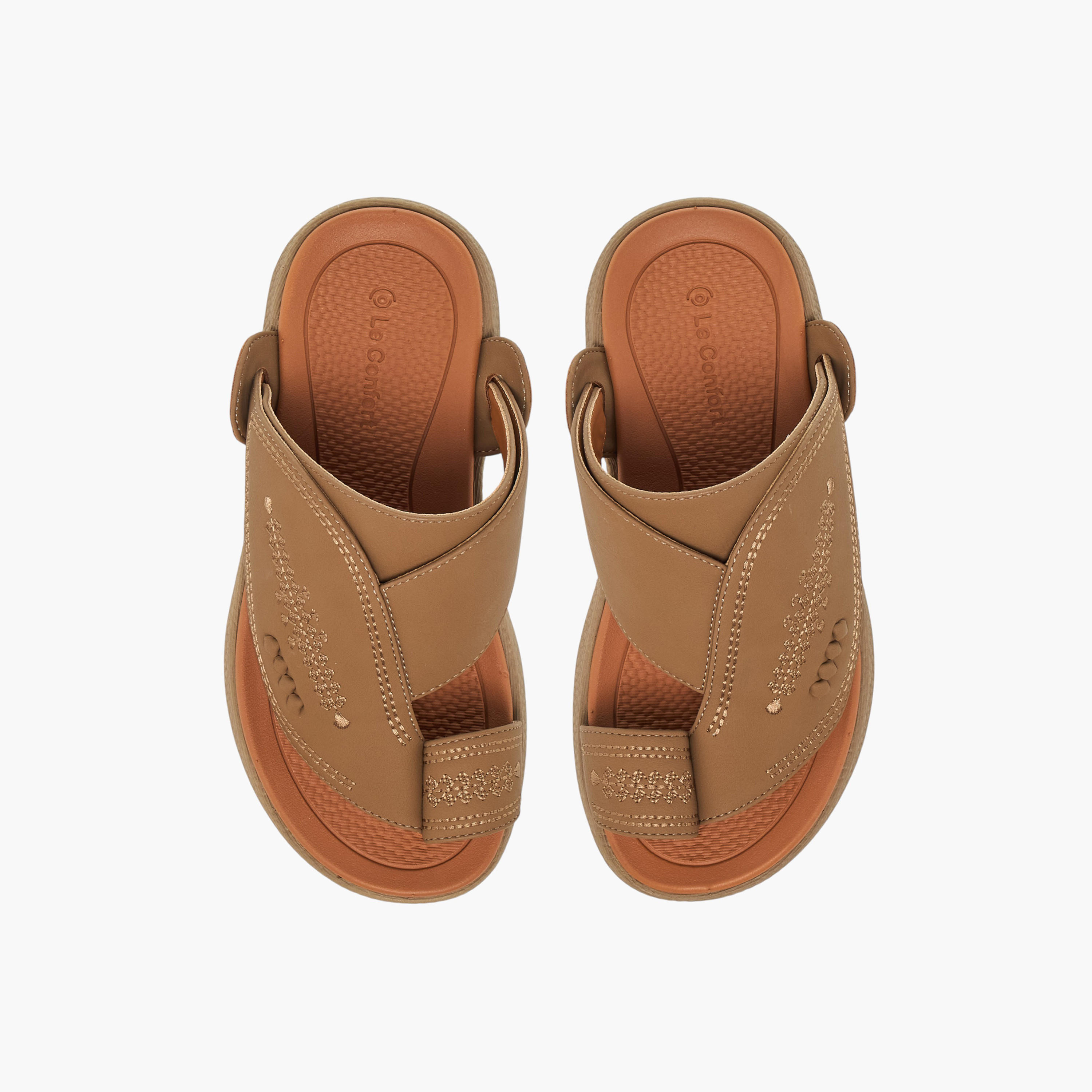 Le Confort Boys Embroidered Arabic Sandals-boys-shoes-sandals-image-1