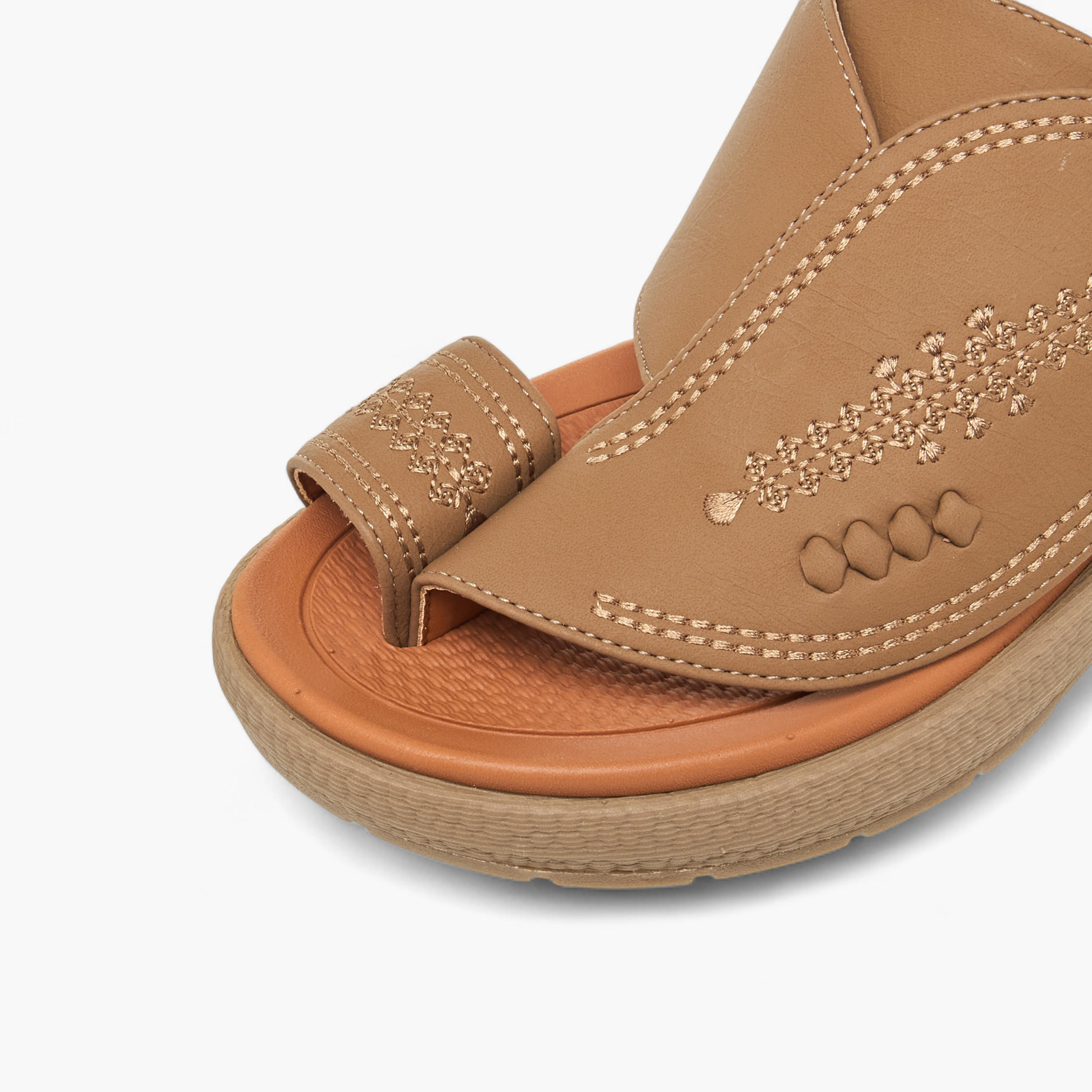 Le Confort Boys Embroidered Arabic Sandals-boys-shoes-sandals-image-4