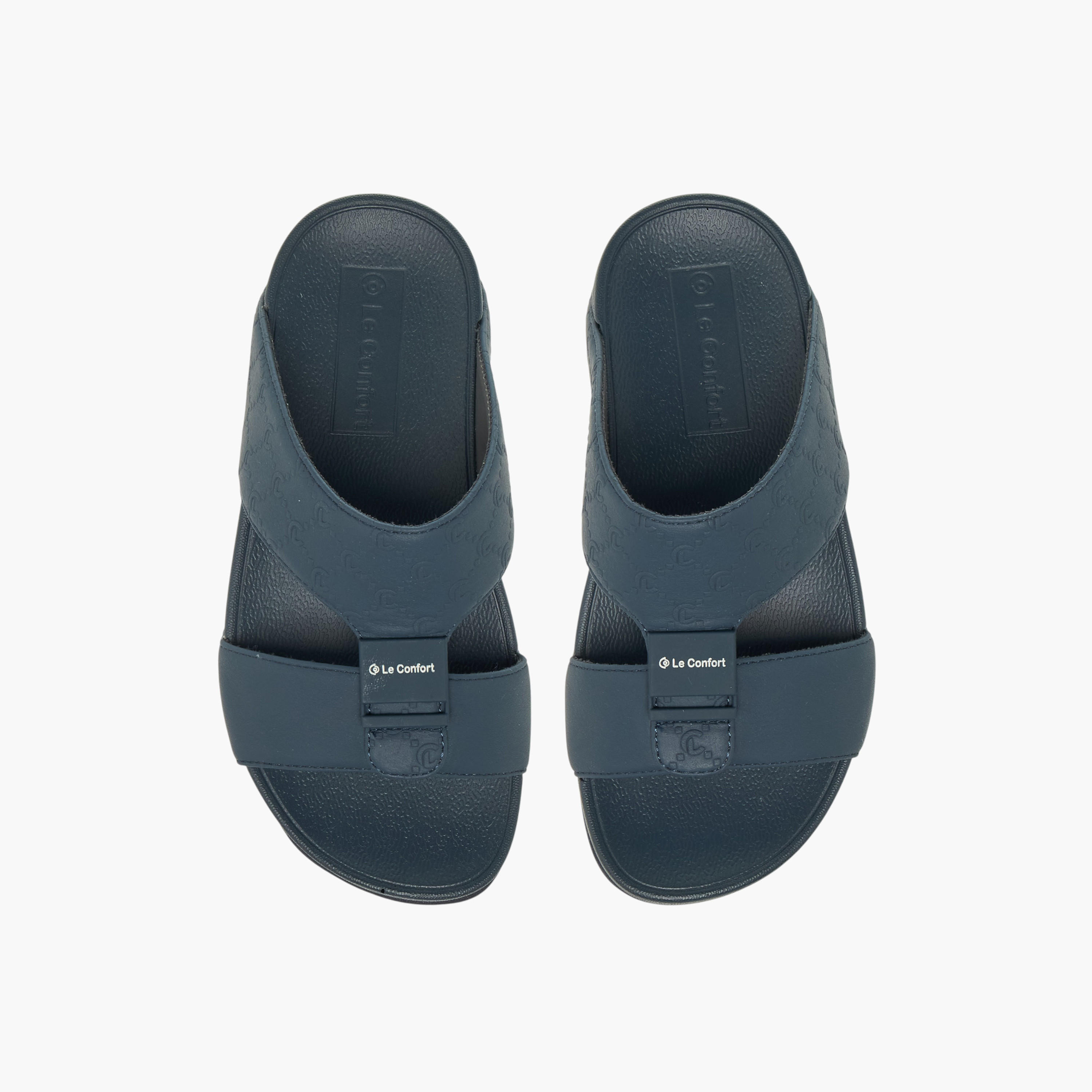 Le Confort Boys Monogram Embossed Arabic Sandals-boys-shoes-sandals-image-1
