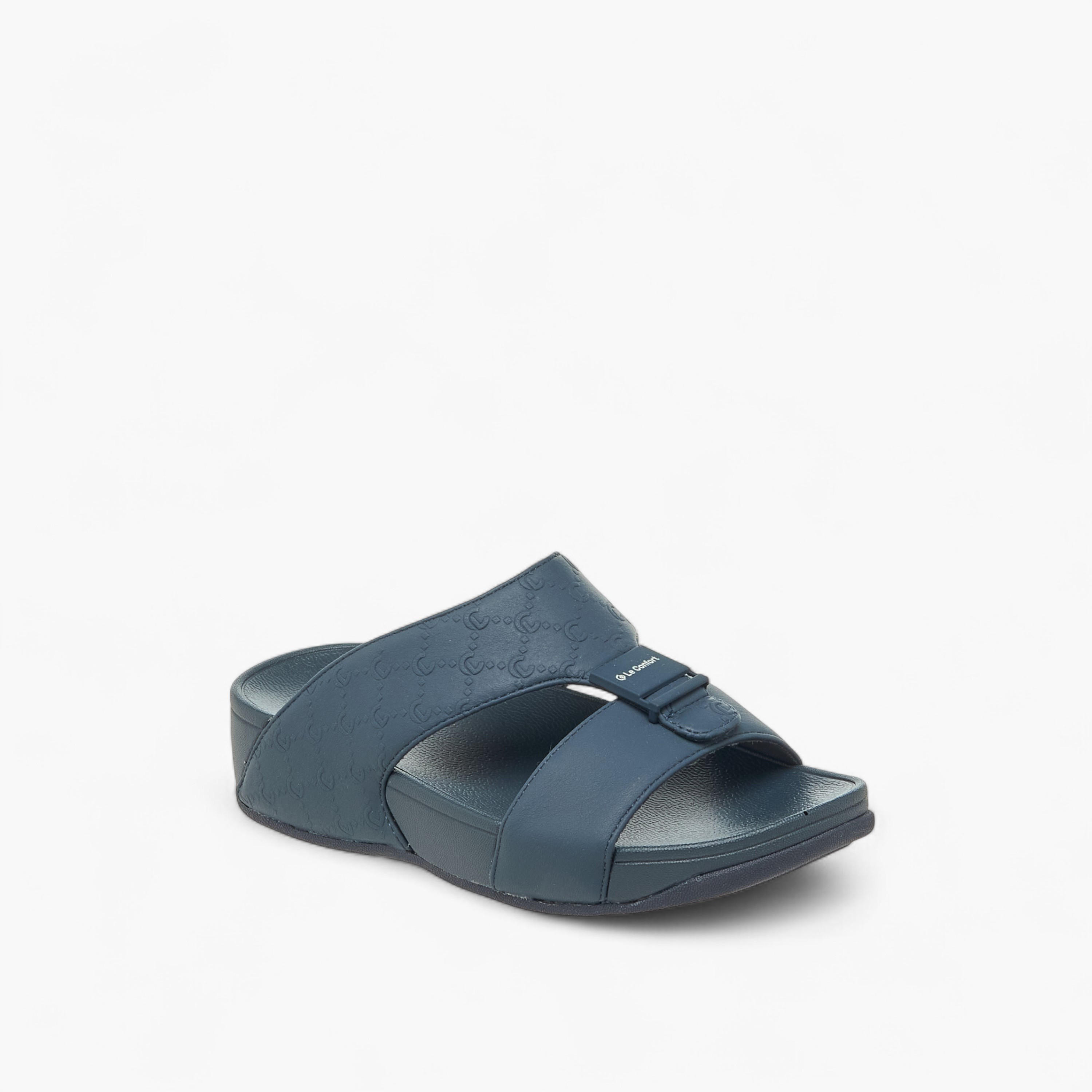 Le Confort Boys Monogram Embossed Arabic Sandals-boys-shoes-sandals-image-2