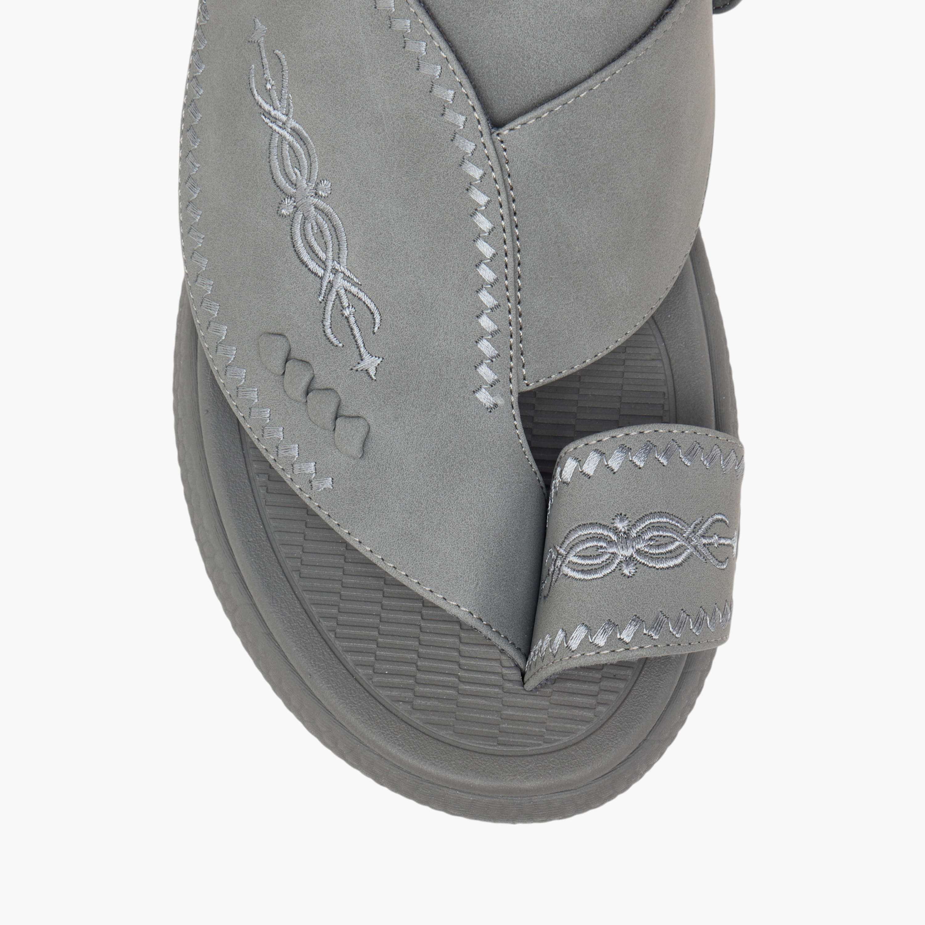 Le Confort Embroidered Slip-On Arabic Comfort Sandals-men-shoes-sandals-image-3