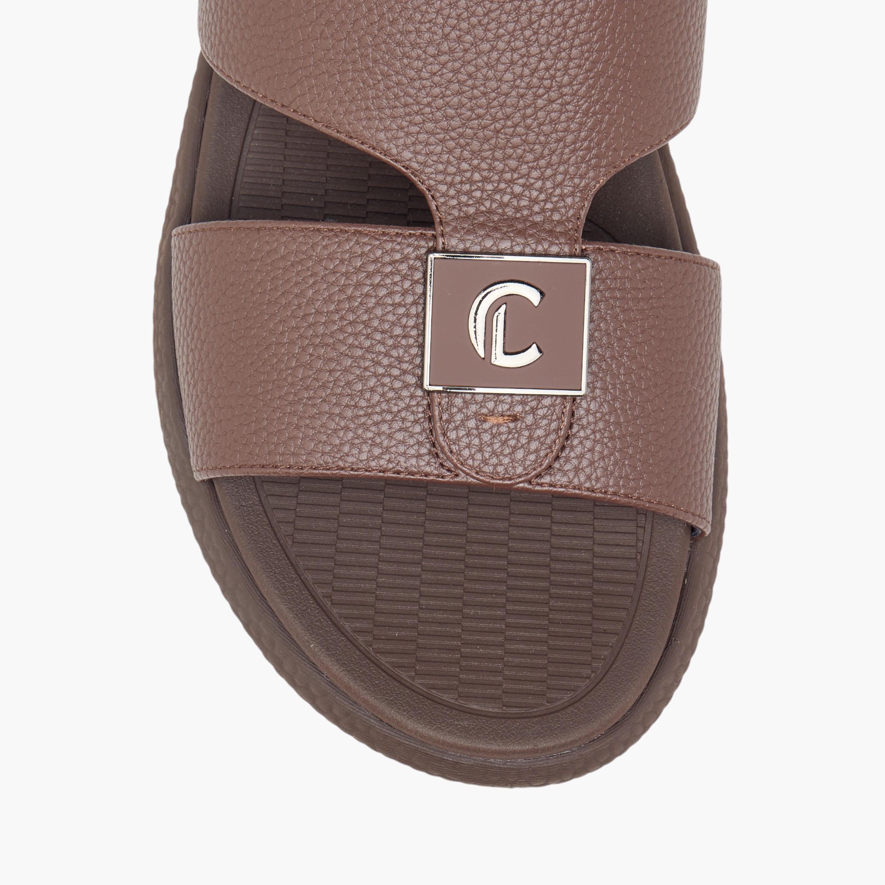 Le Confort Cutout Detail Slip-On Arabic Comfort Sandals-men-shoes-sandals-image-3