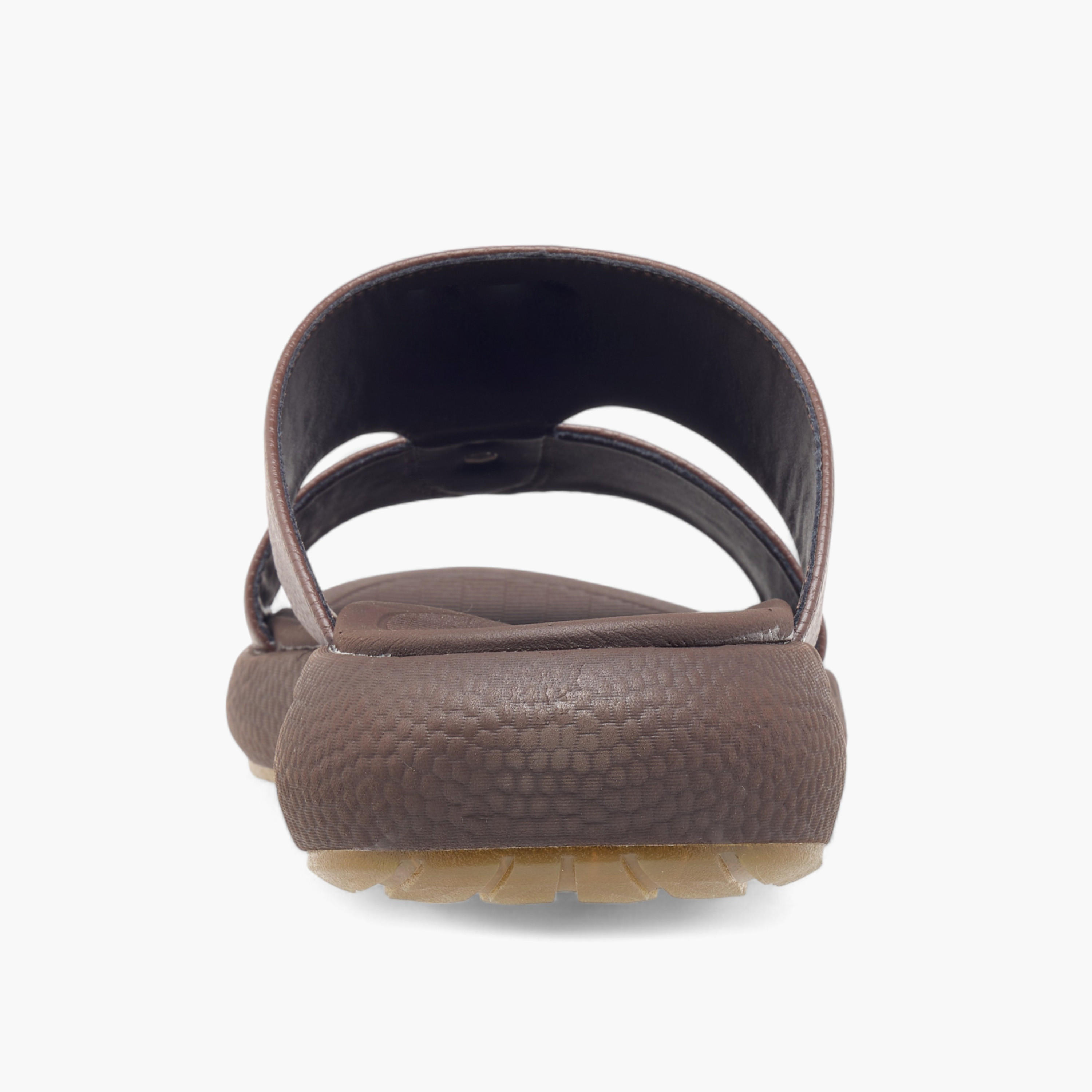 صندل عربي مريح سهل الارتداء بتفاصيل مفرغة من لو كونفورت-men-shoes-sandals-image-4