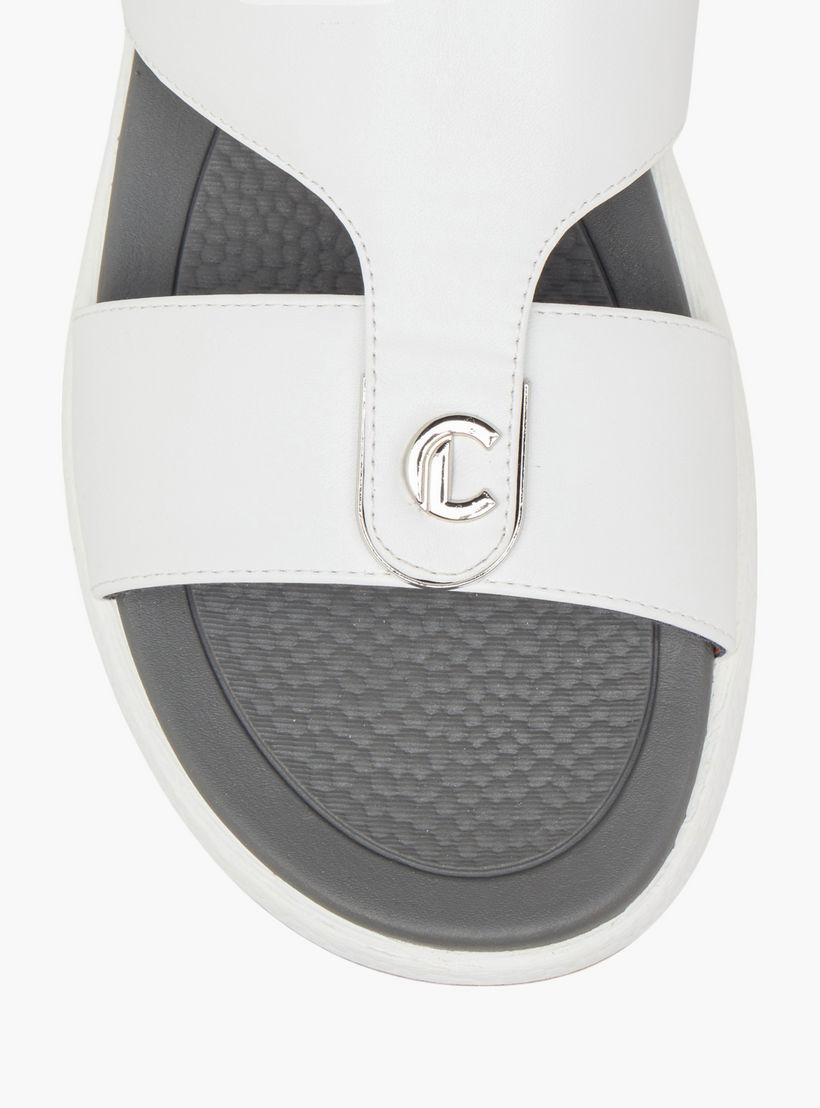 Le Confort Cutout Detail Slip-On Arabic Comfort Sandals-men-shoes-sandals-image-3