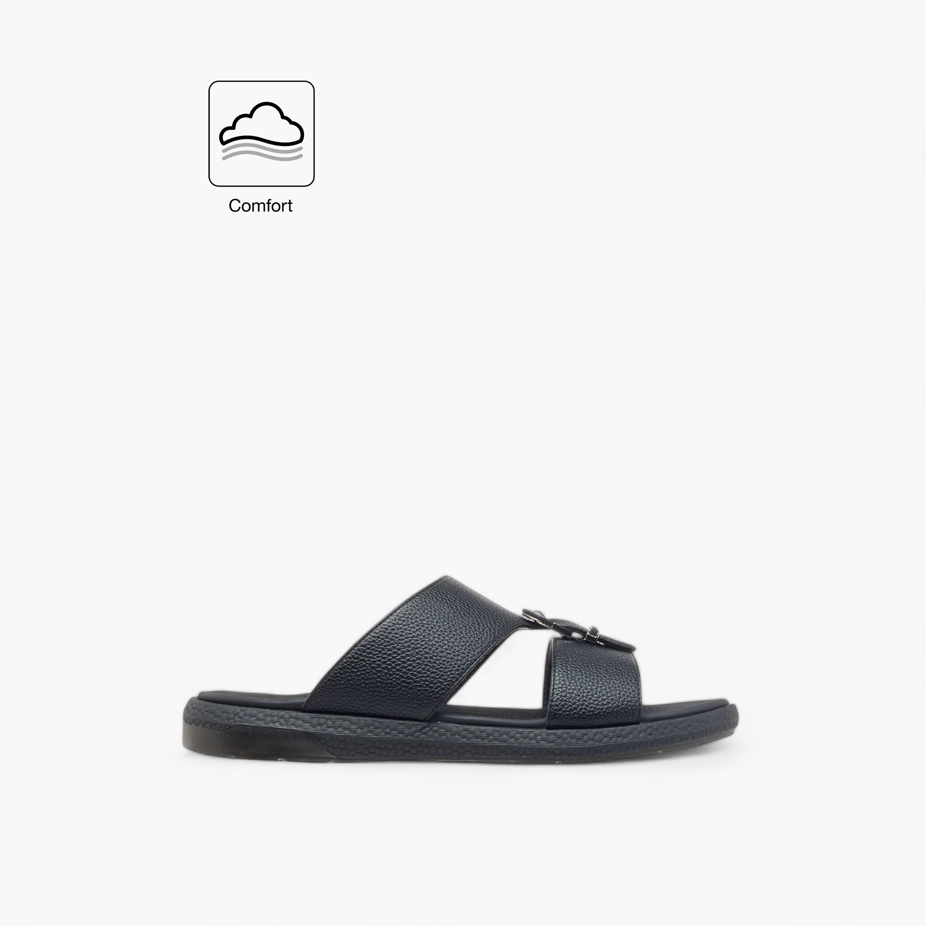 Le Confort Buckle Detail Slip-On Arabic Comfort Sandals-men-shoes-sandals-image-2