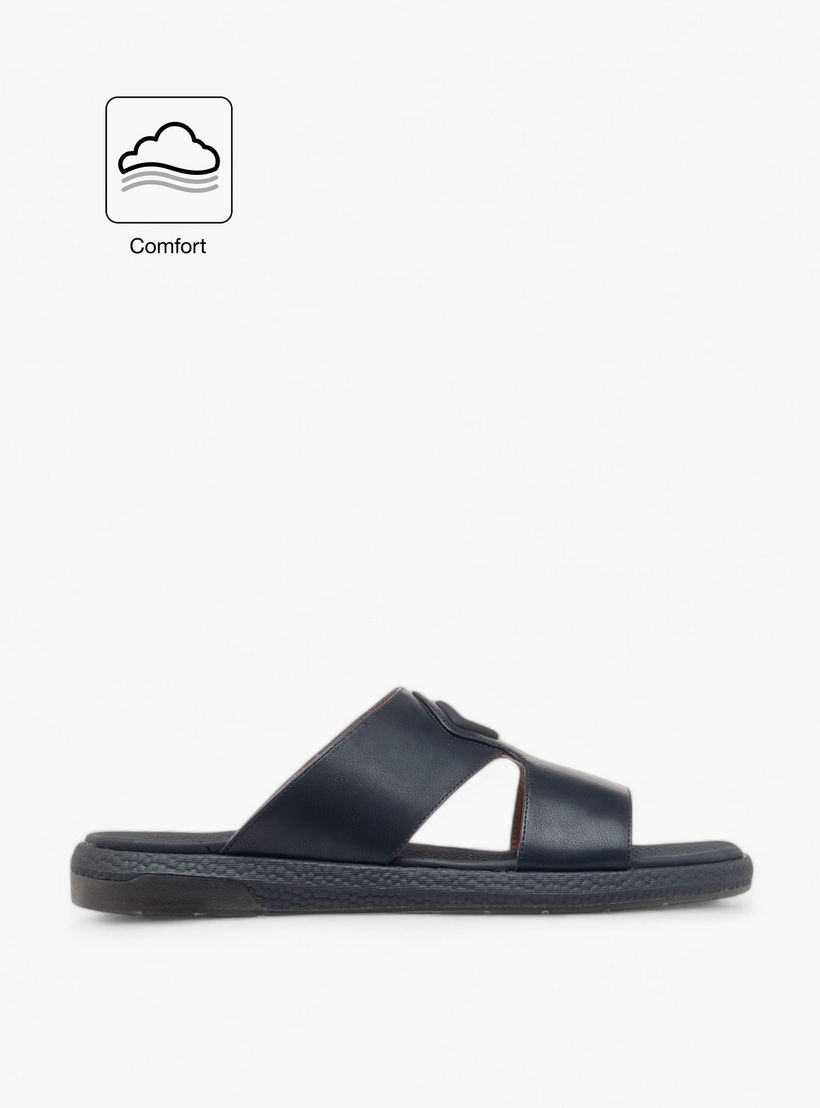 Le Confort Cutout Detail Slip-On Arabic Comfort Sandals-men-shoes-sandals-image-2
