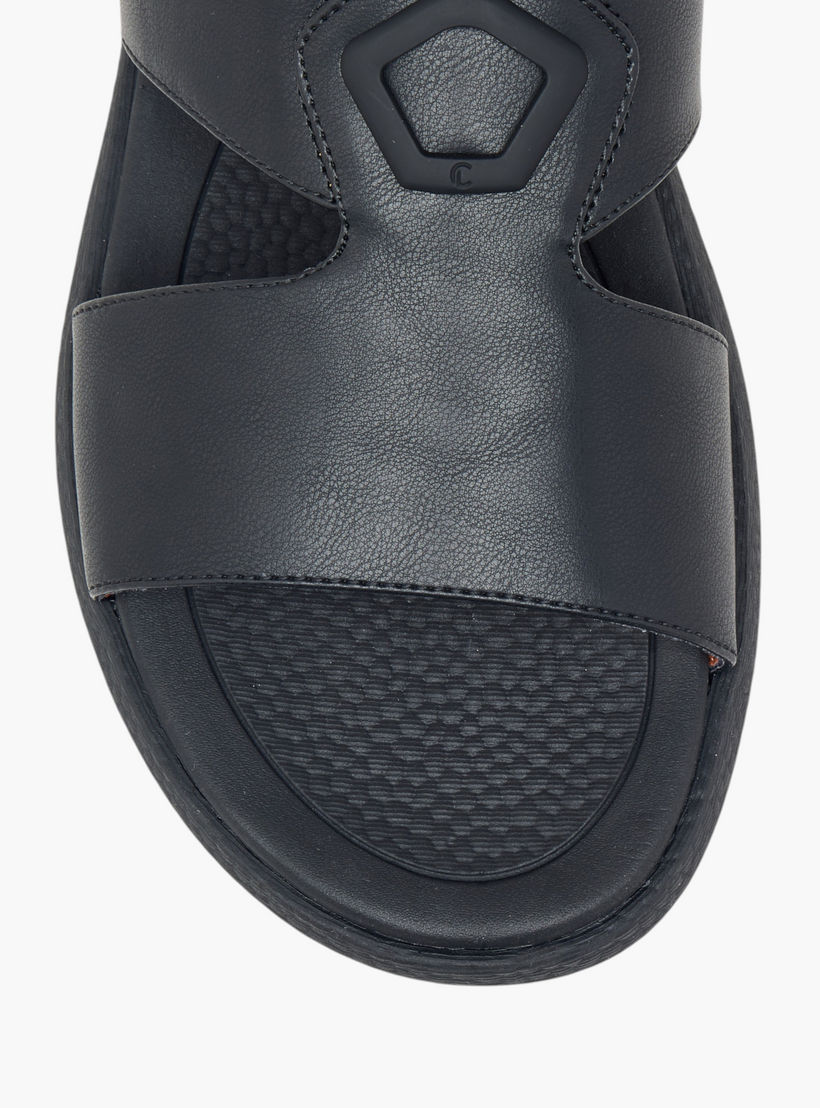 Le Confort Cutout Detail Slip-On Arabic Comfort Sandals-men-shoes-sandals-image-3
