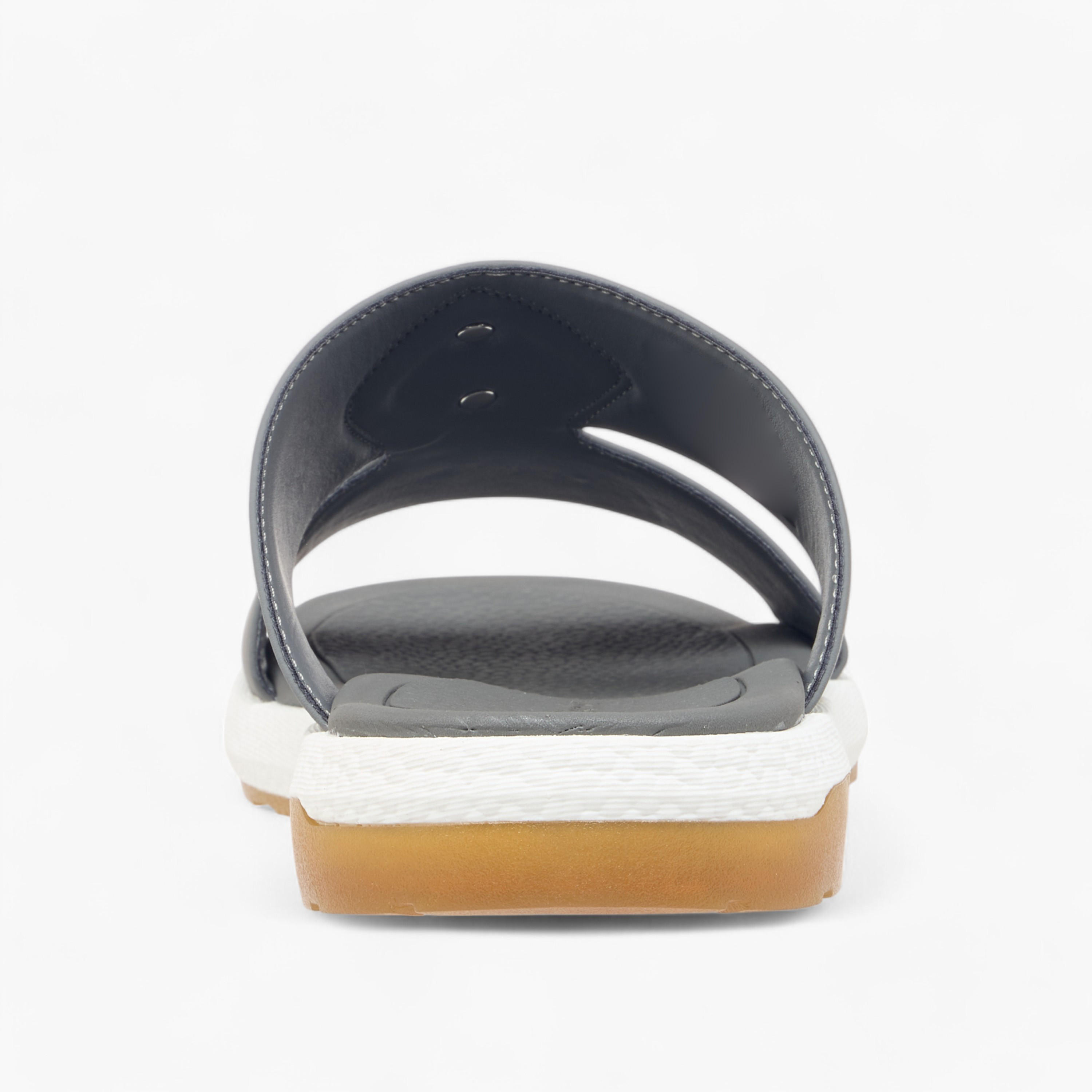 صندل عربي مريح سهل الارتداء بتفاصيل مفرغة من لي كونفرت-men-shoes-sandals-image-4