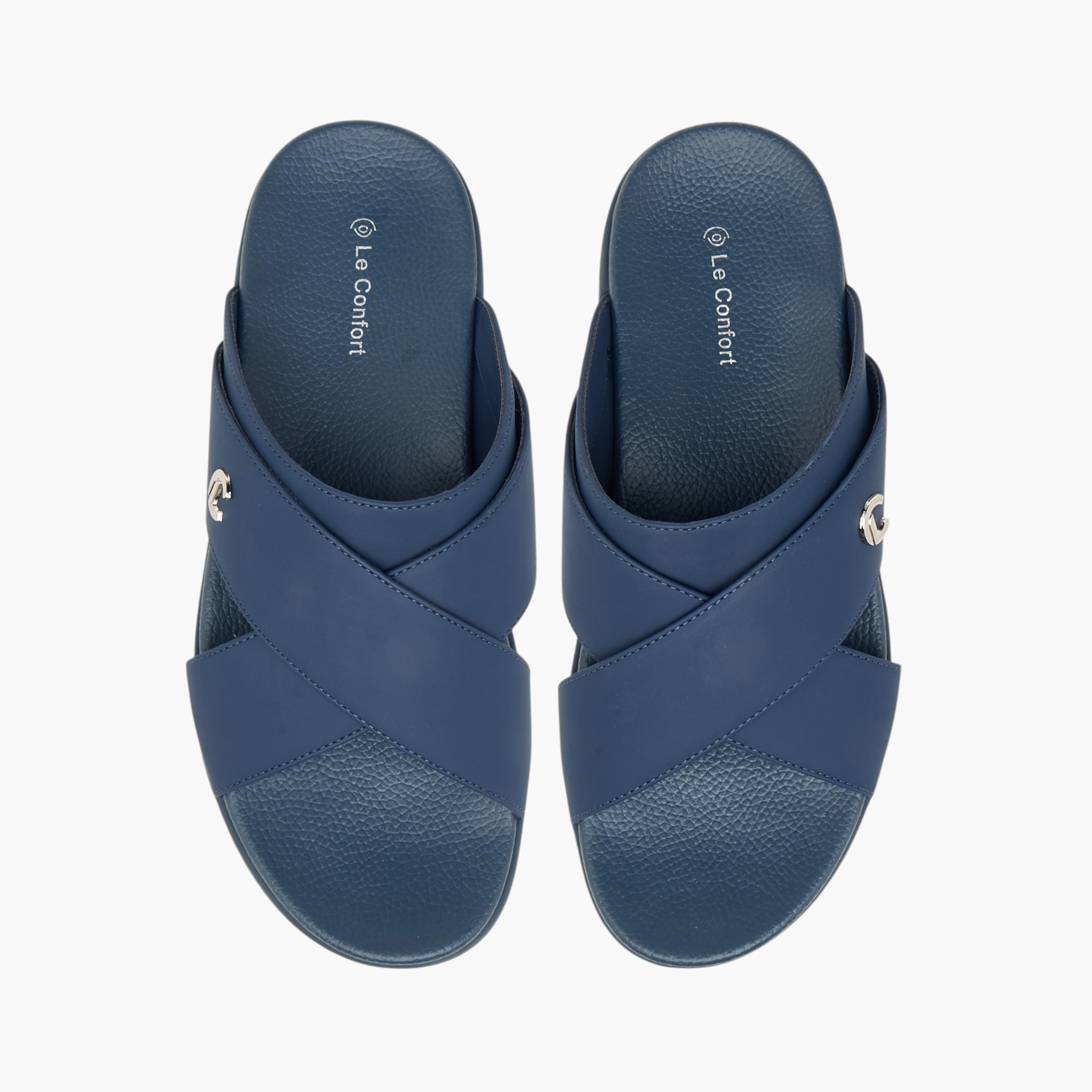 Le Confort Men Cross Strap Comfort Sandals-men-shoes-sandals-image-1