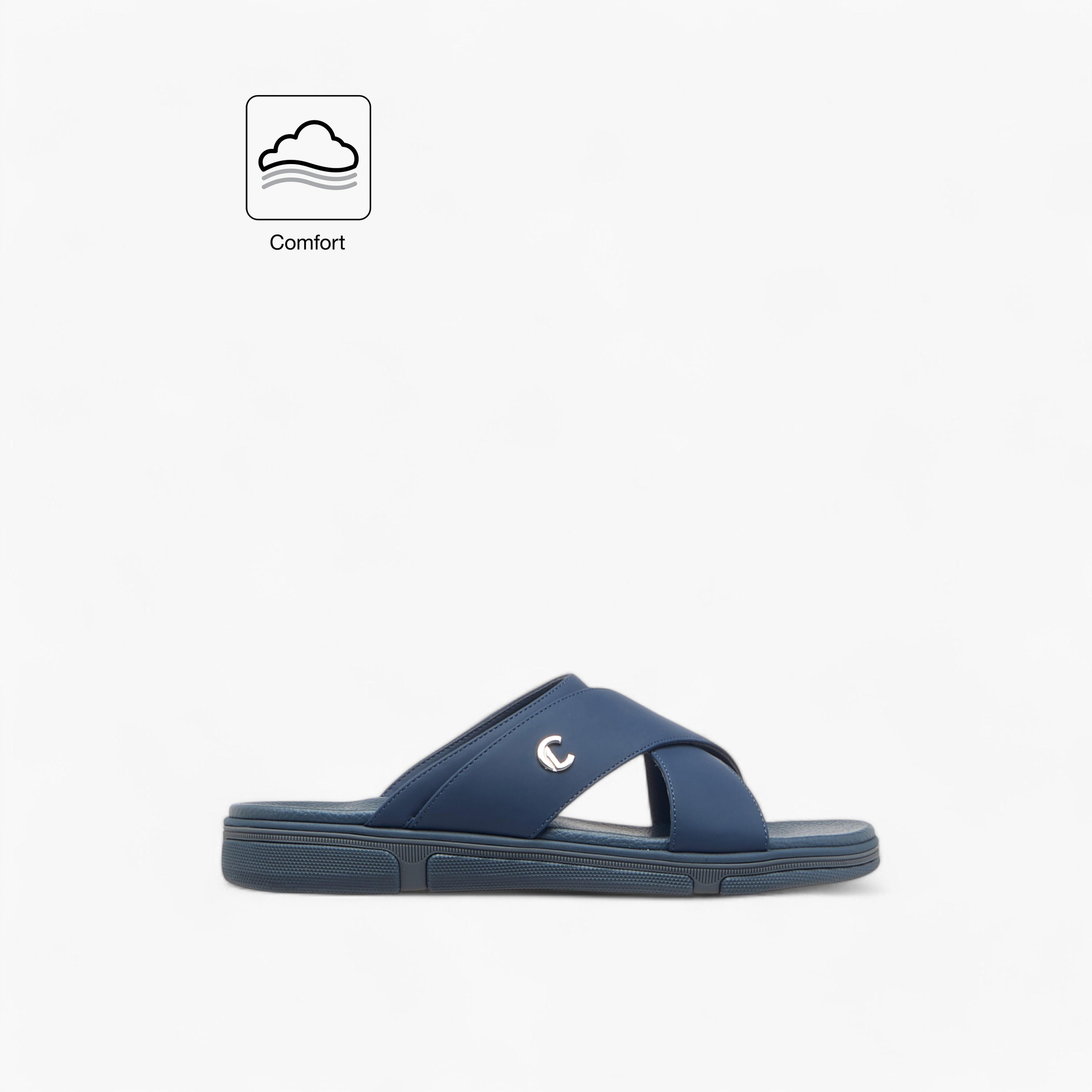 Le Confort Men Cross Strap Comfort Sandals-men-shoes-sandals-image-2