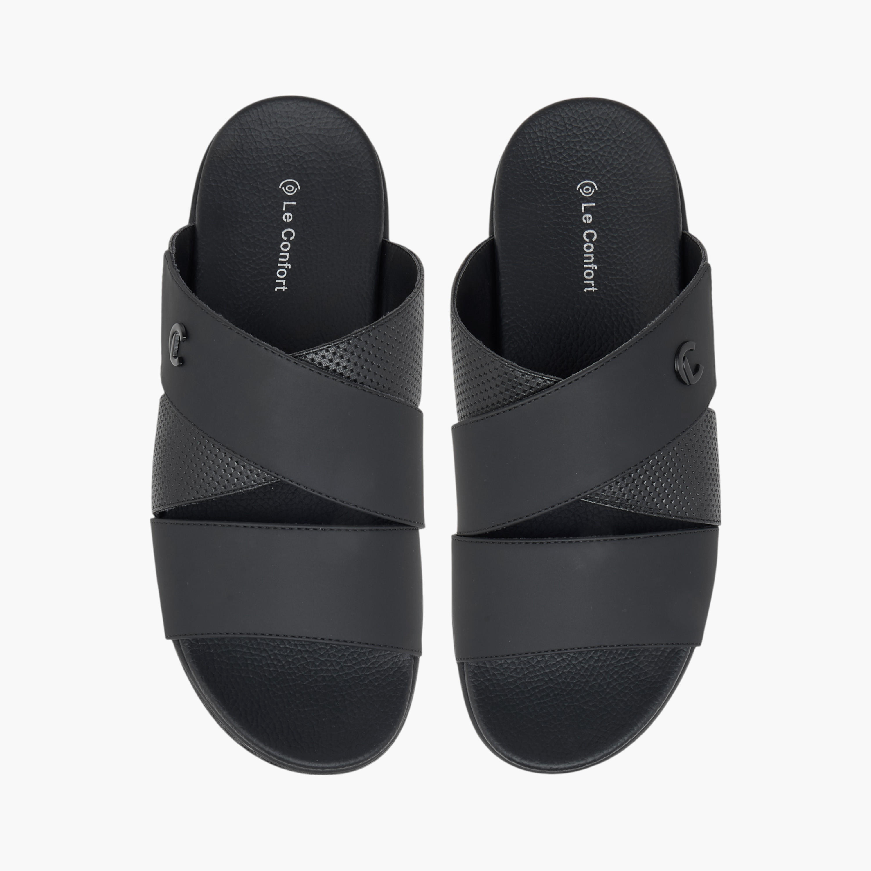 Le Confort Men Cross Strap Comfort Sandals-men-shoes-sandals-image-1