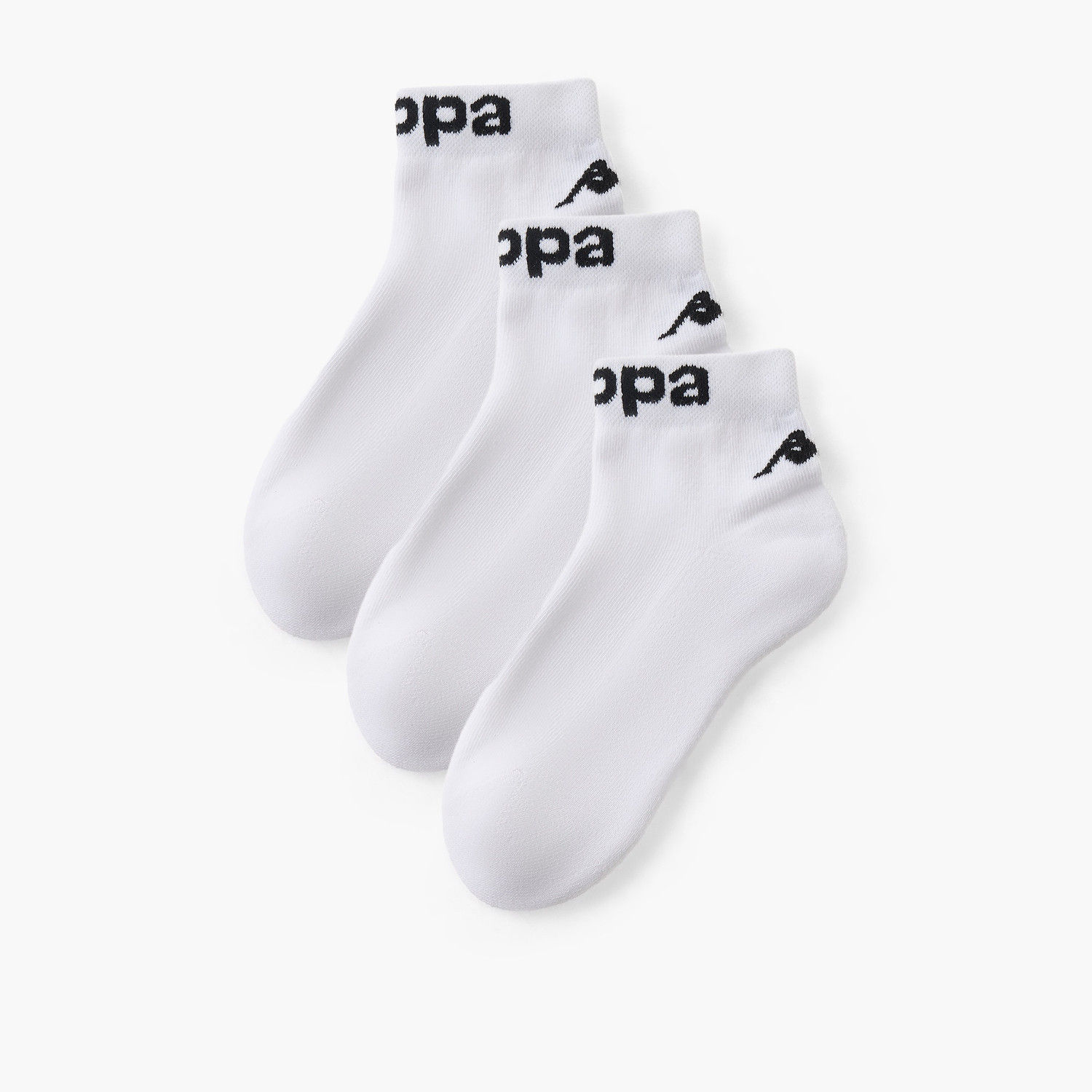 عبوة جوارب قطن 3 أزواج طول الكاحل من كابا-women-socksandstockings-image-9