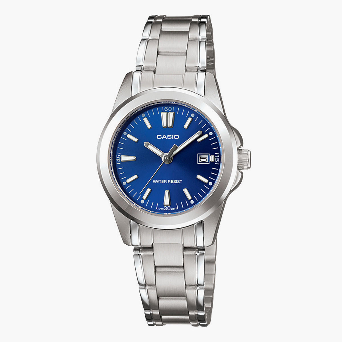 Casio Women's Silver Analog Metal Strap Watch LTP-1215A-2A2DF | 28 MM-women-watchesandjewellery-watches-image-1