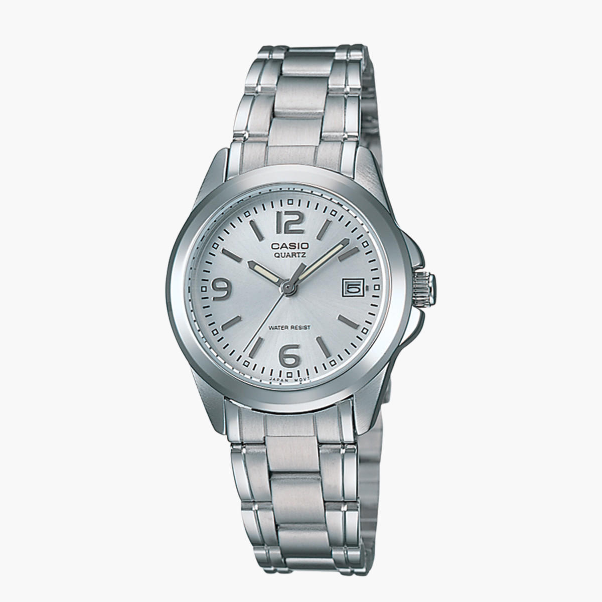 Casio Women's Silver Analog Metal Strap Watch LTP-1215A-7ADF-women-watchesandjewellery-watches-image-1