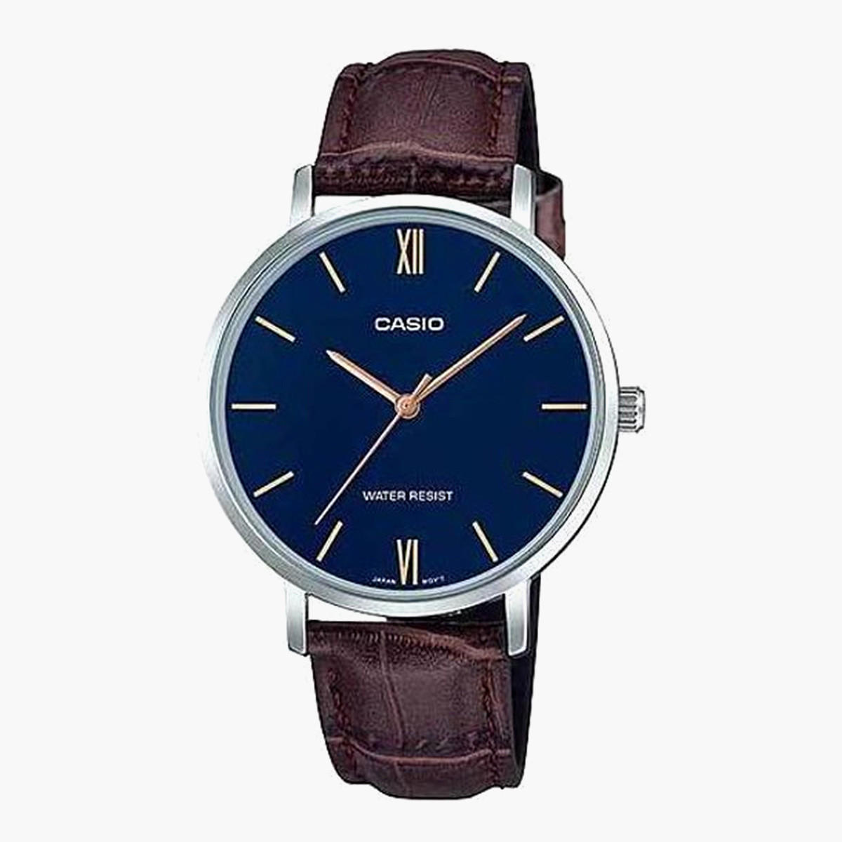 Casio Women Brown Analog Genuine Leather Strap Watch -LTP-VT01L-2BUDF-women-watchesandjewellery-watches-image-1