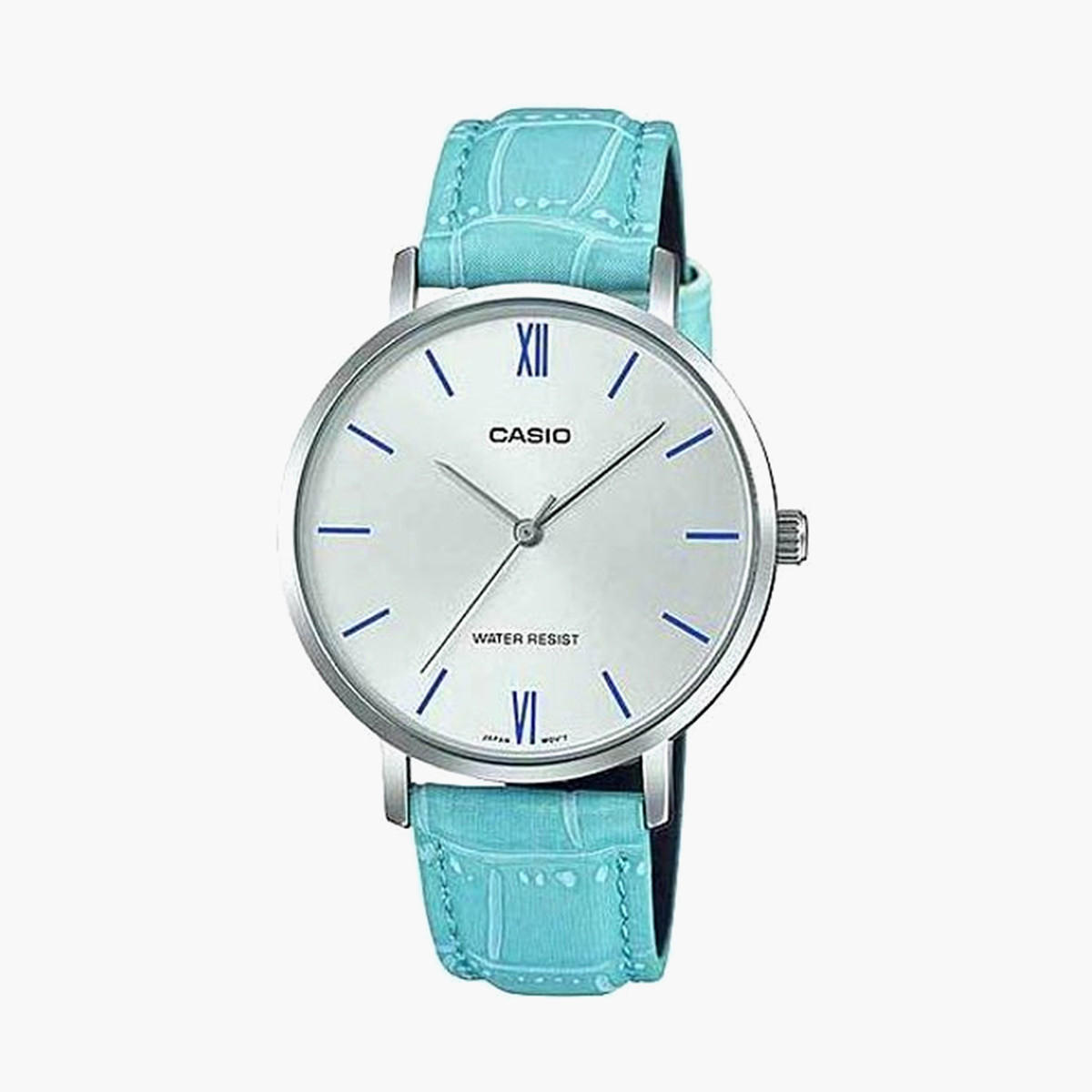 LTP-VT01L-7B3UDF- راقب حزام جلد تناظرية أزرق للنساء كاسيو-women-watchesandjewellery-watches-image-1