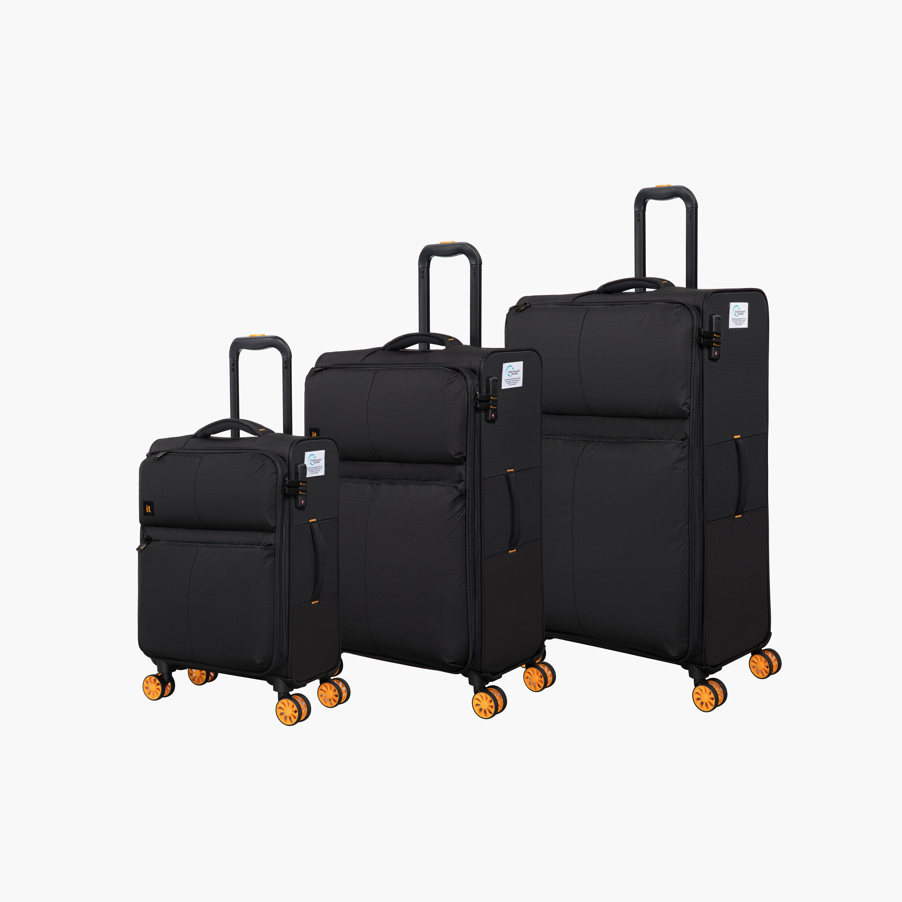IT Solid Softcase Trolley Bag with Retractable Handle - 28 Inches Check-in Bag-travel-luggagesandbags-luggage-image-4