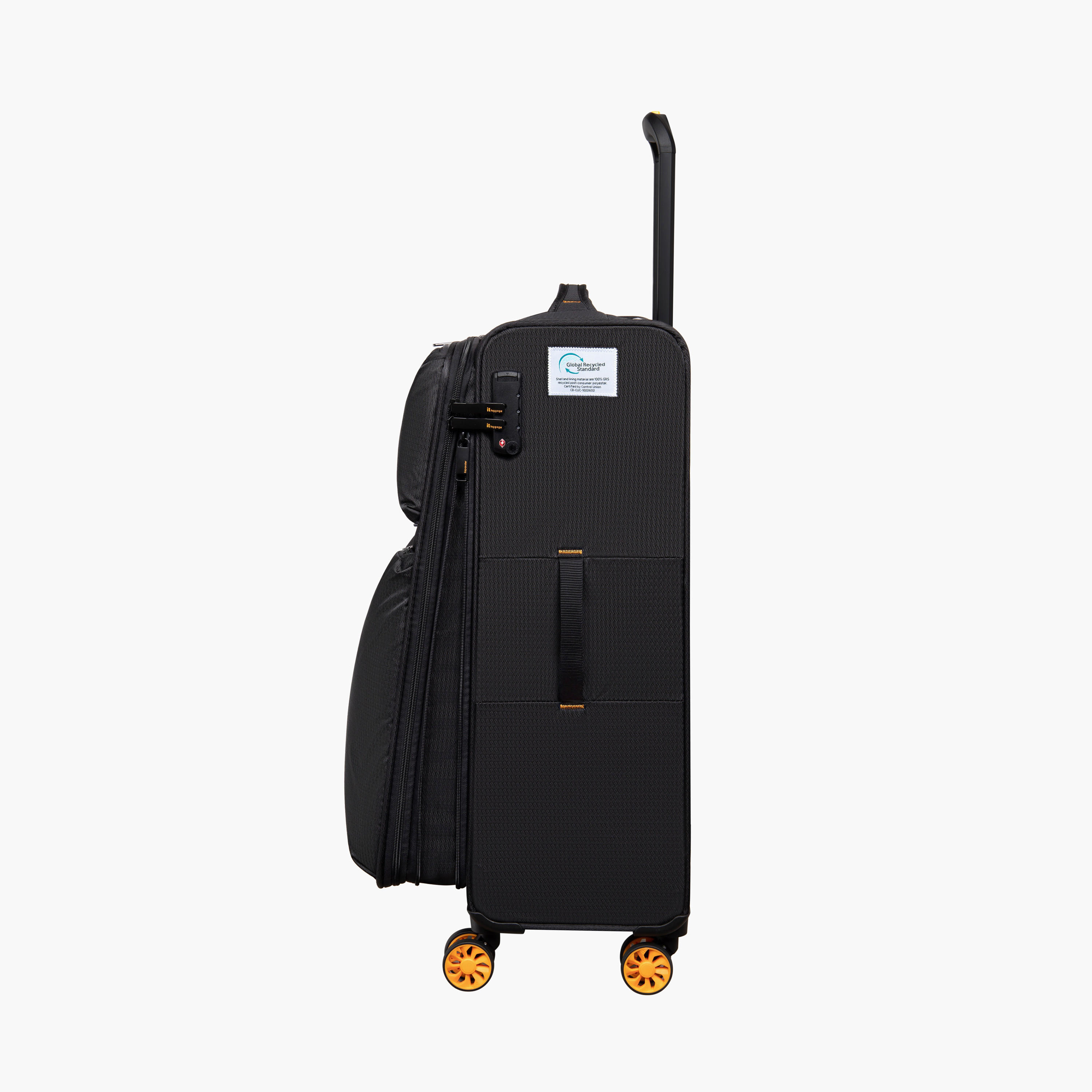 IT Solid Softcase Trolley Bag with Retractable Handle - 28 Inches Check-in Bag-travel-luggagesandbags-luggage-image-6