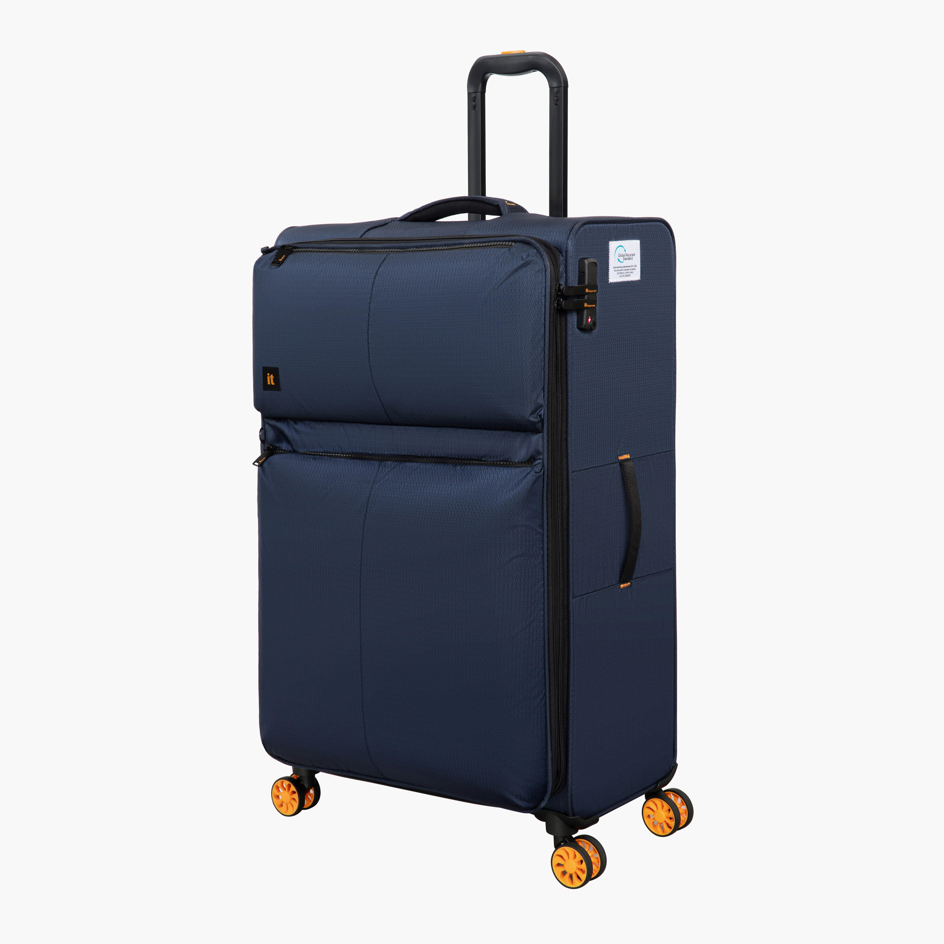 IT Solid Softcase Trolley Bag with Retractable Handle - 28 Inches Check-in Bag-travel-luggagesandbags-luggage-image-1
