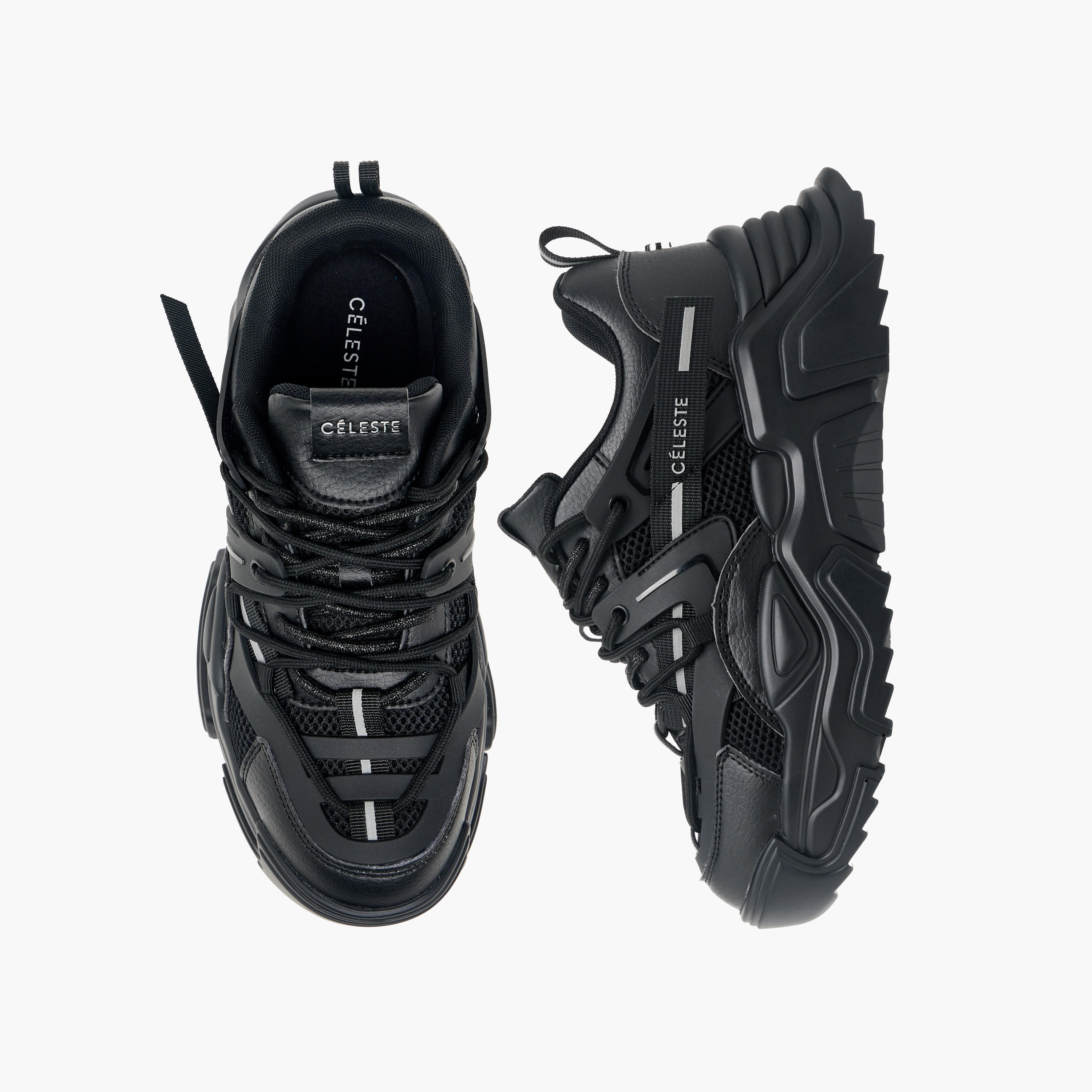 حذاء سنيكرز بنعل سميك ورباط إغلاق للنساء من سيليست-women-shoes-sneakers-image-6