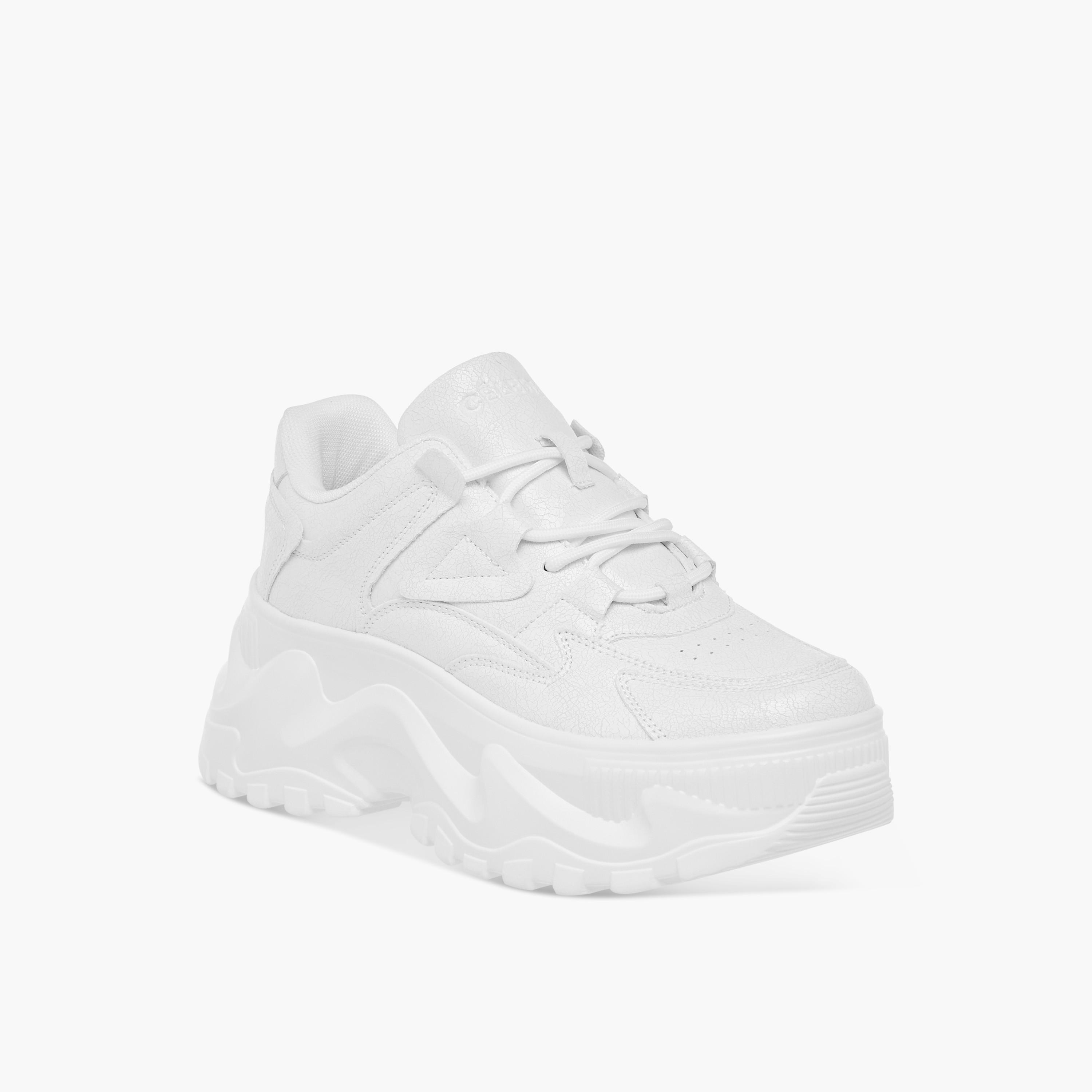 Celeste Women's Perforation Detail Lace-Up Sneakers-women-shoes-sneakers-image-2