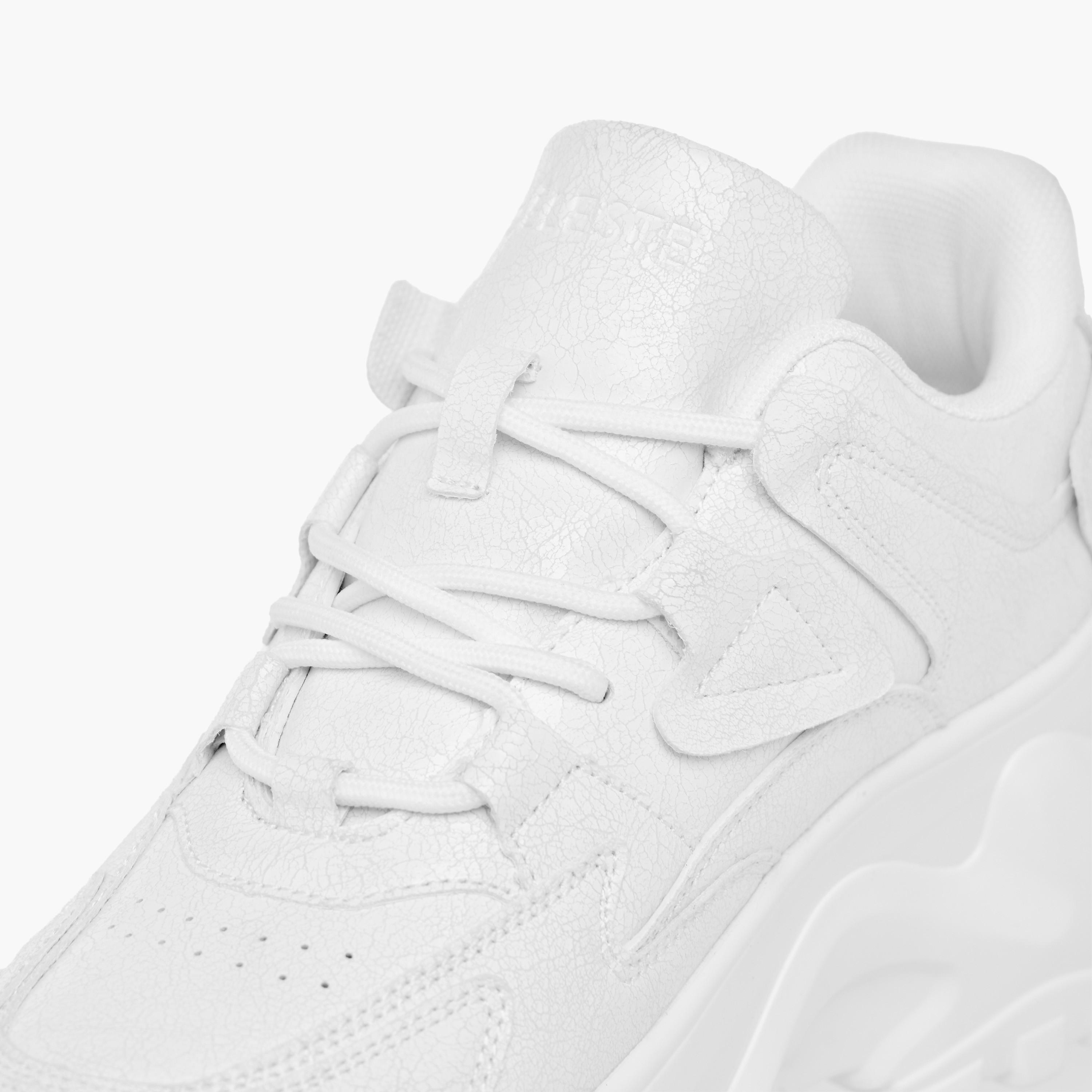 Celeste Women's Perforation Detail Lace-Up Sneakers-women-shoes-sneakers-image-4