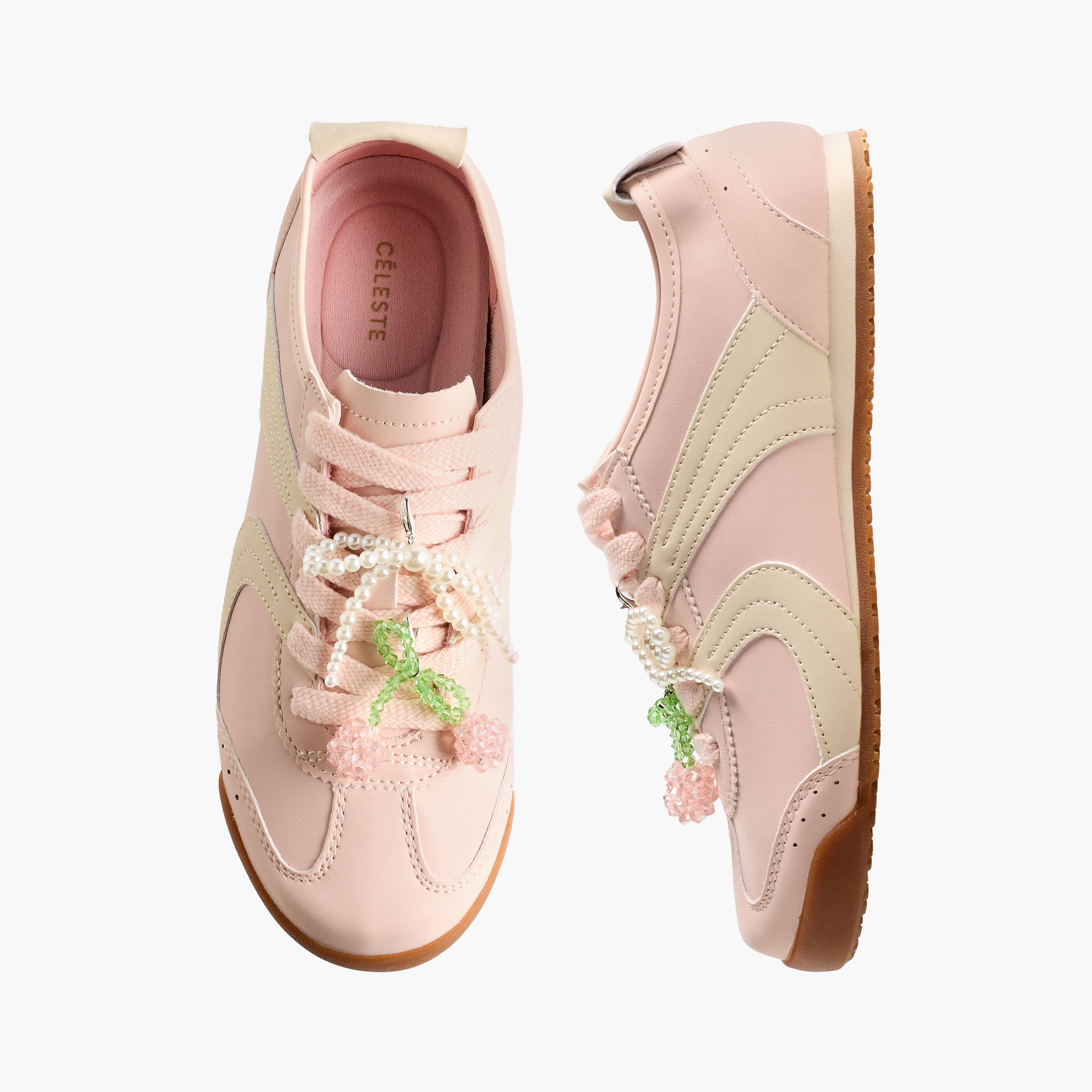 Celeste Women Pearl Embellished Sneakers-women-shoes-sneakers-image-1