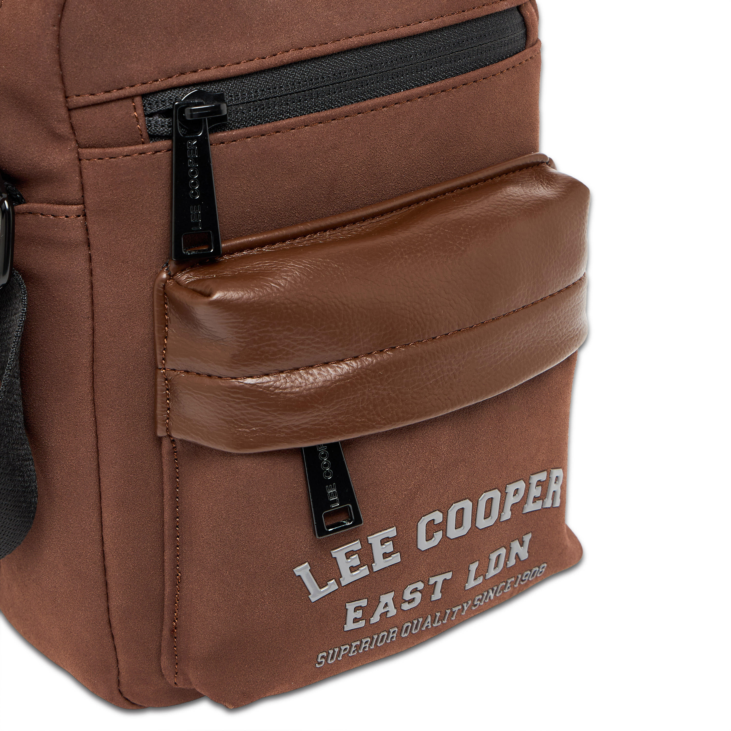 Lee Cooper Men Logo Print Crossbody Bag-men-bags-image-4