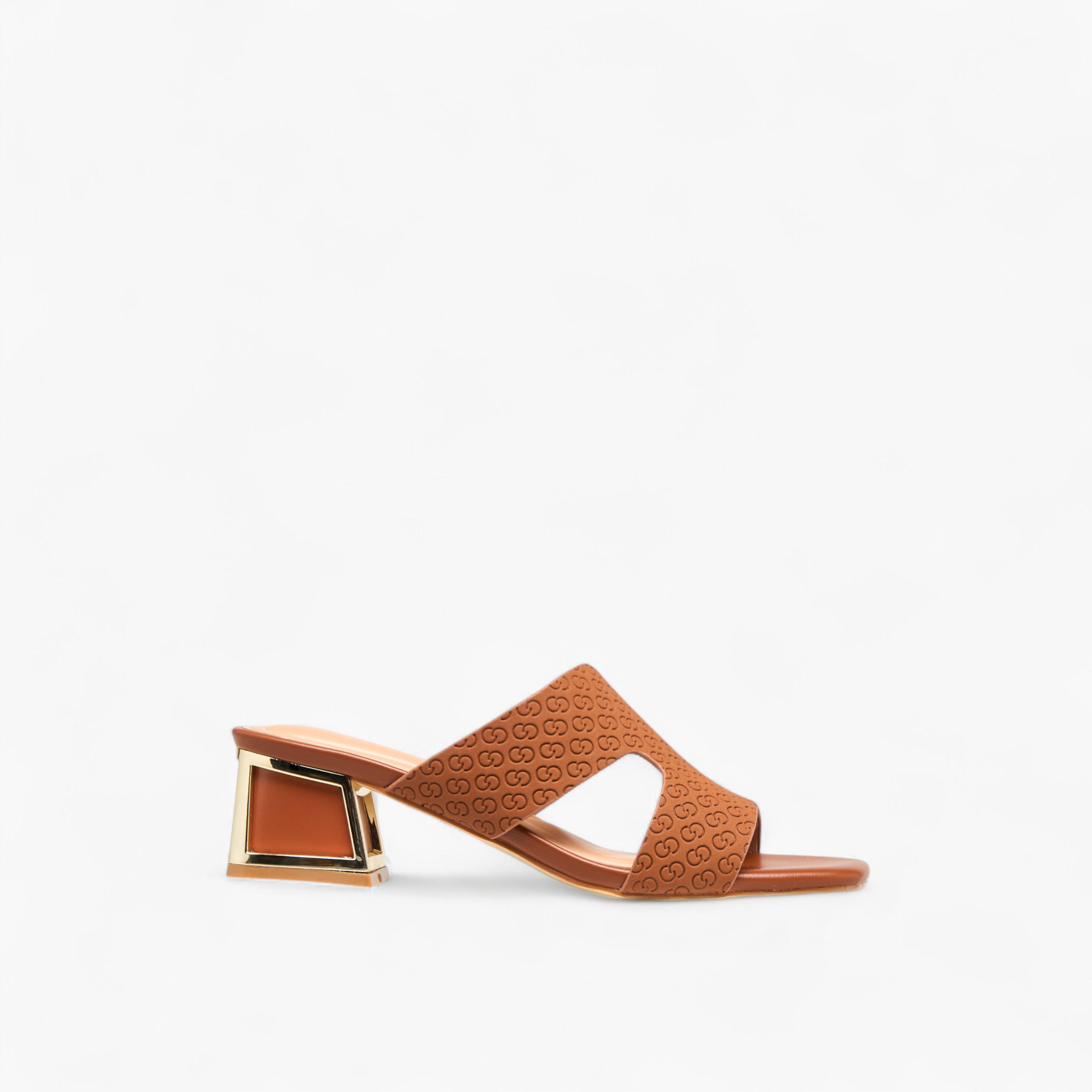 Celeste Women's Monogram Print Slip-On Block Heel Sandals-women-shoes-sandals-heeled-image-3
