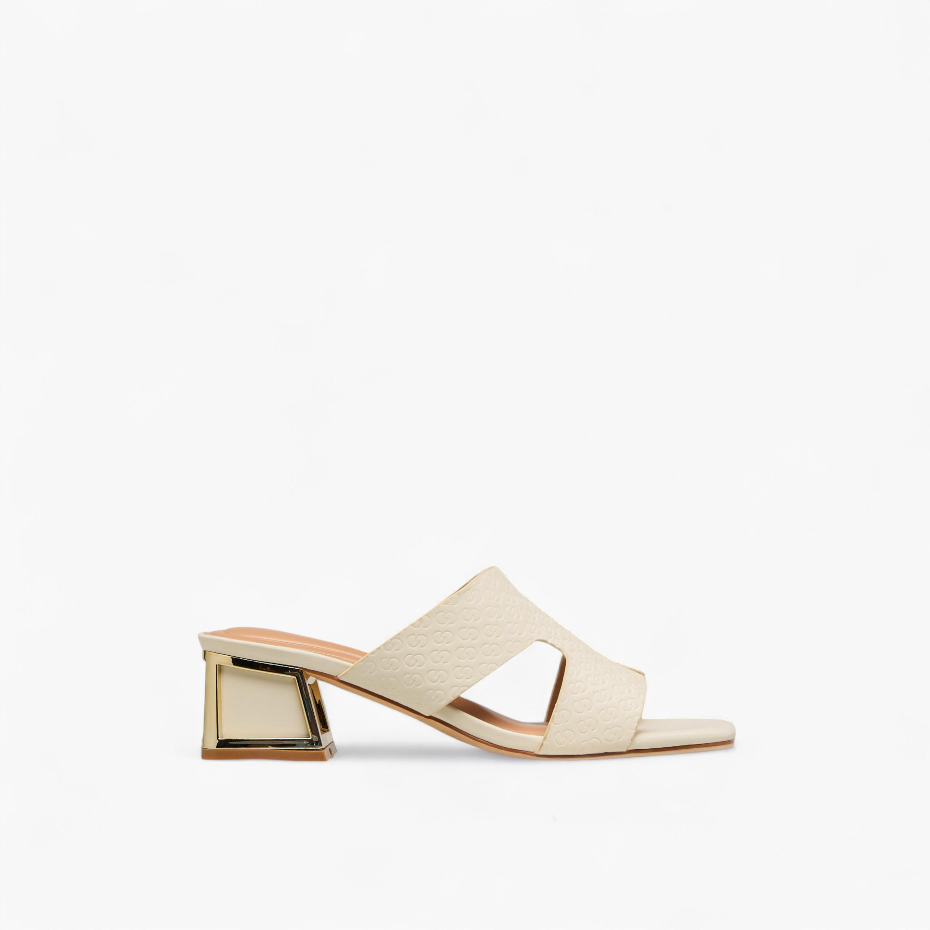 Celeste Women's Monogram Print Slip-On Block Heel Sandals-women-shoes-sandals-heeled-image-3