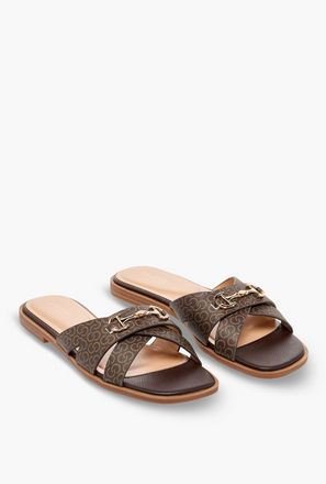 Celeste Women Printed Cross Strap Sandals-women-shoes-sandals-image-1