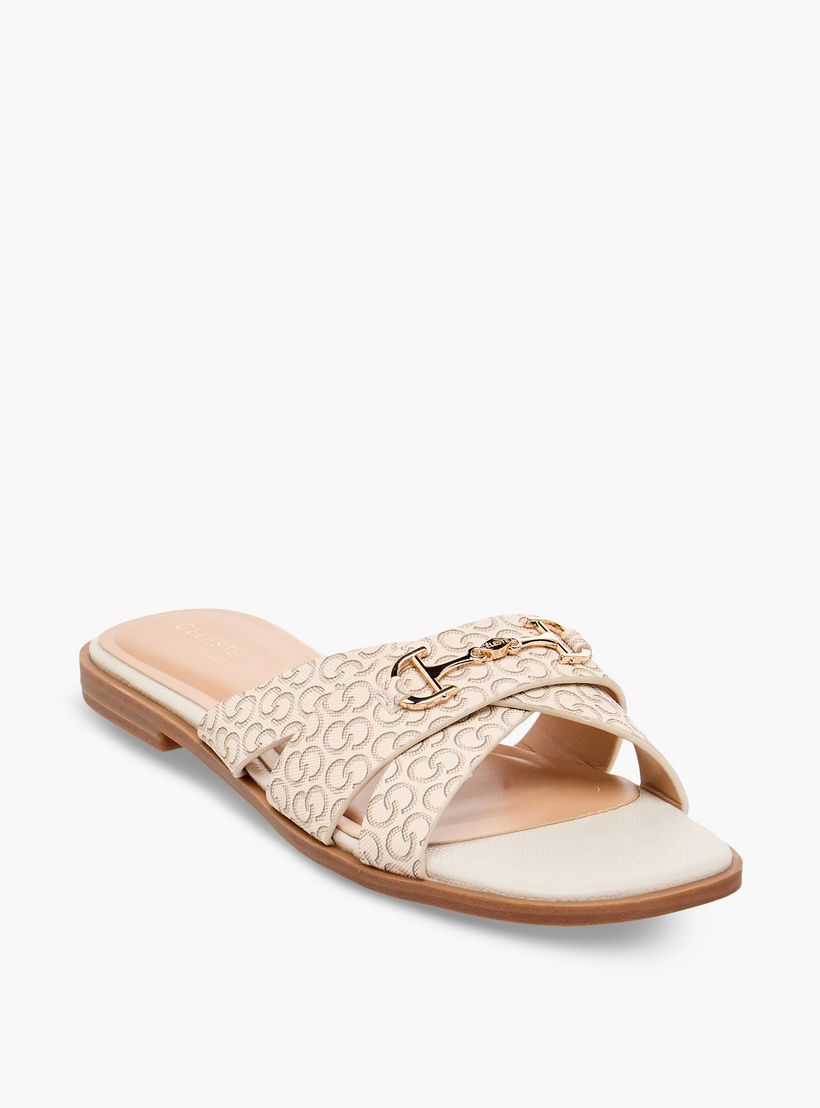 Celeste Women Printed Cross Strap Sandals-women-shoes-sandals-flats-image-2