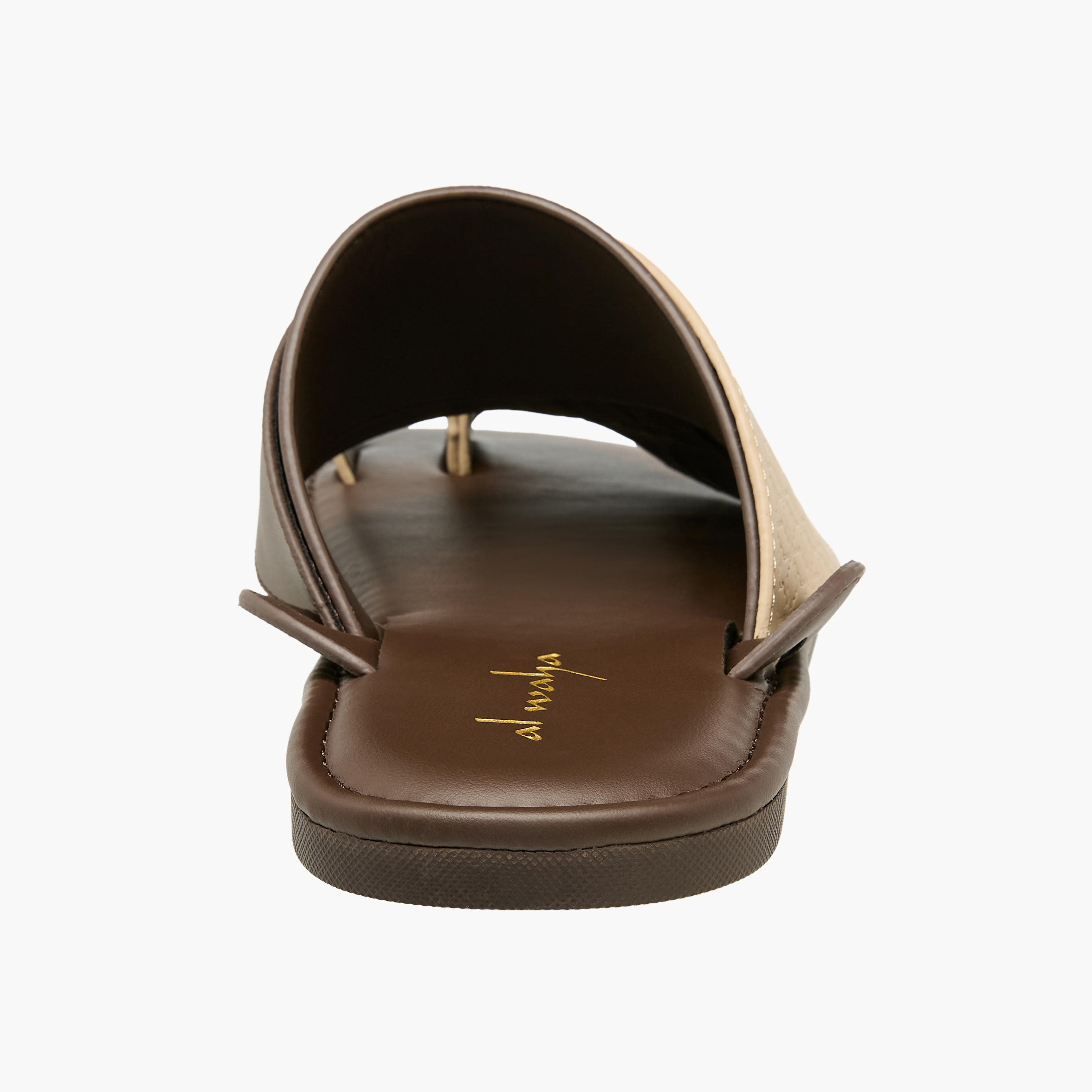 Al Waha Men Toe Loop Detail Arabic Sandals-men-shoes-sandals-image-5