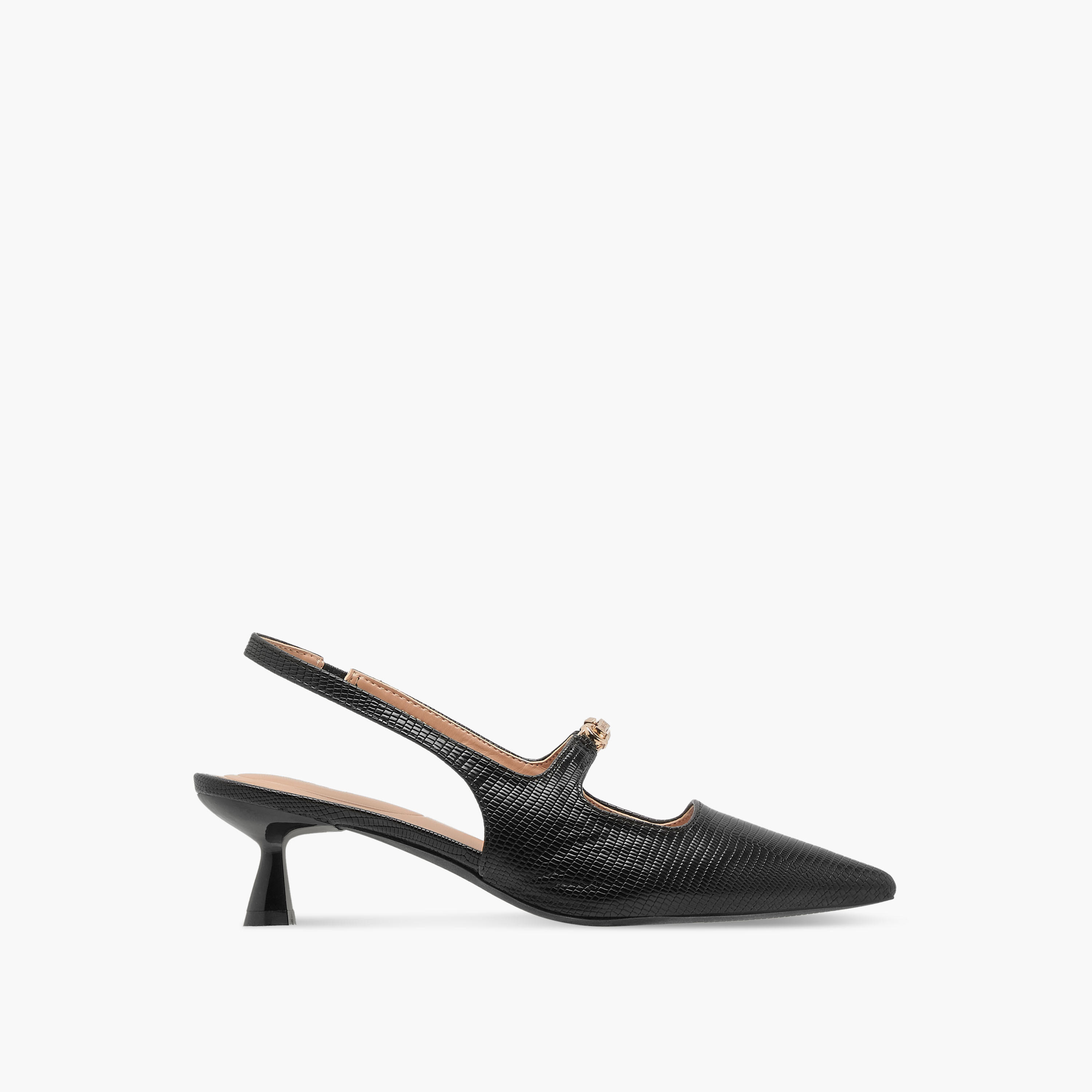 Celeste Women's Textured Slingback Shoes with Kitten Heels-women-shoes-heels-image-4