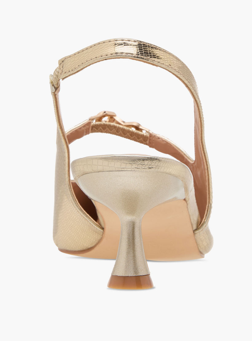 حذاء نسائي بارز الملمس بكعب صغير وحزام خلفي من سيليست-women-shoes-heels-image-5