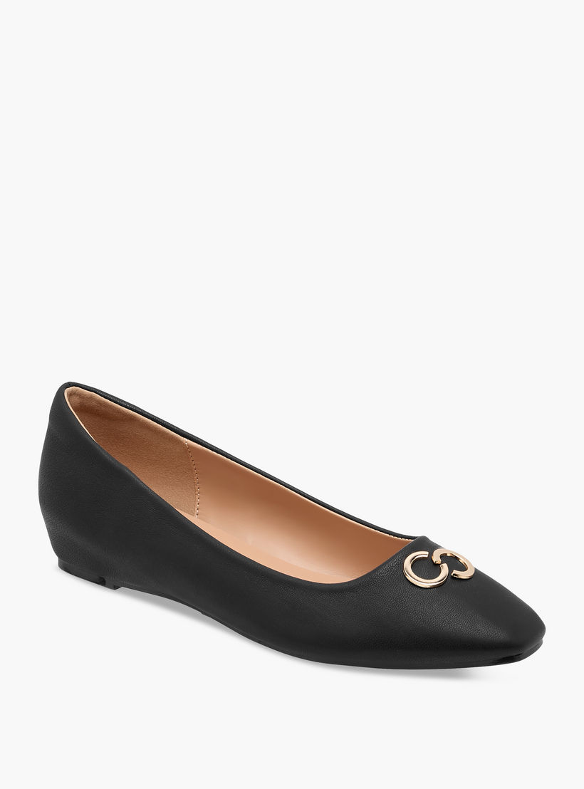 Celeste Women's Metal Accent Slip-On Ballerina Shoes-women-shoes-ballerinas-image-3