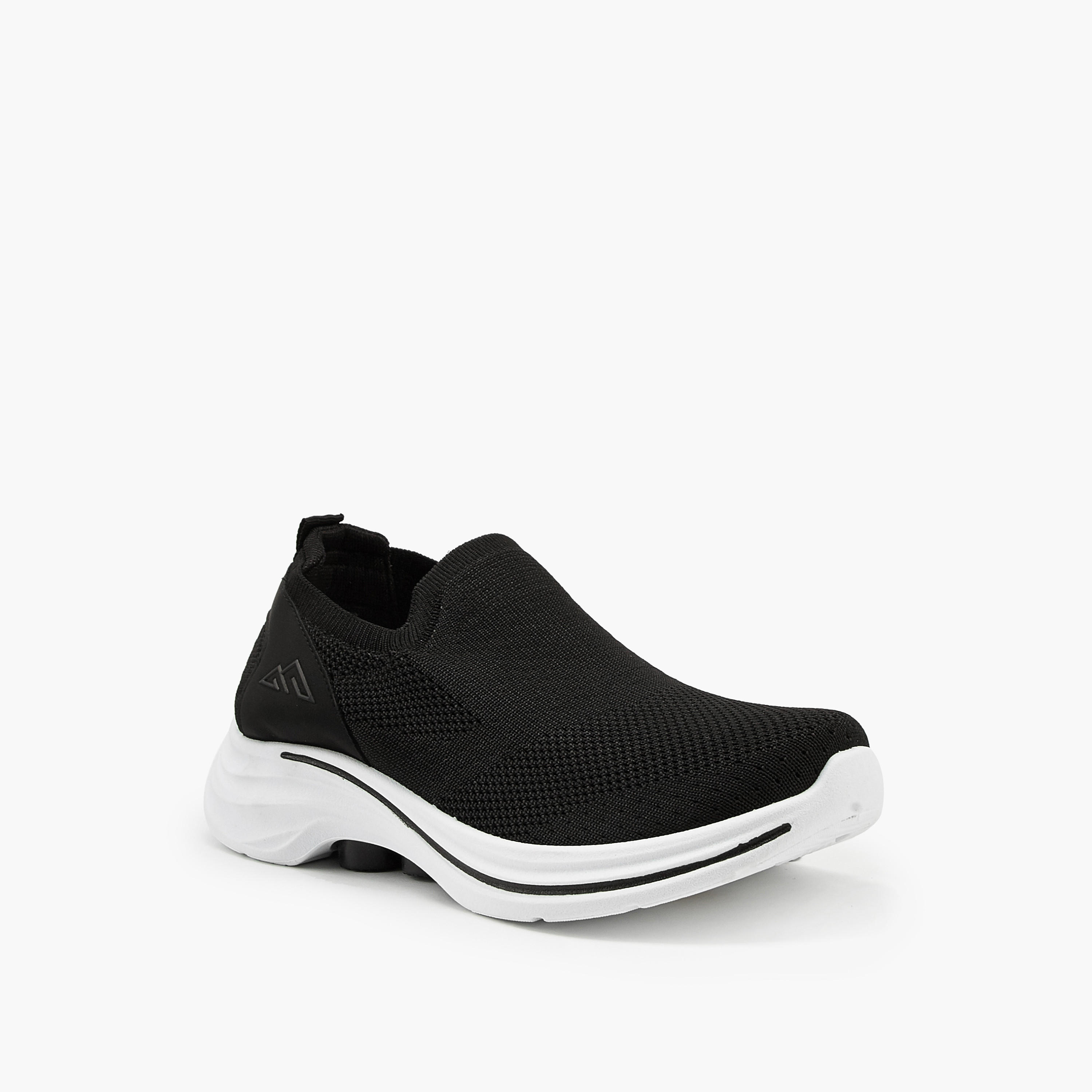 Oaklan by Shoexpress Textured Slip-On Sports Shoes with Pull Tab-sports-women-shoes-image-2