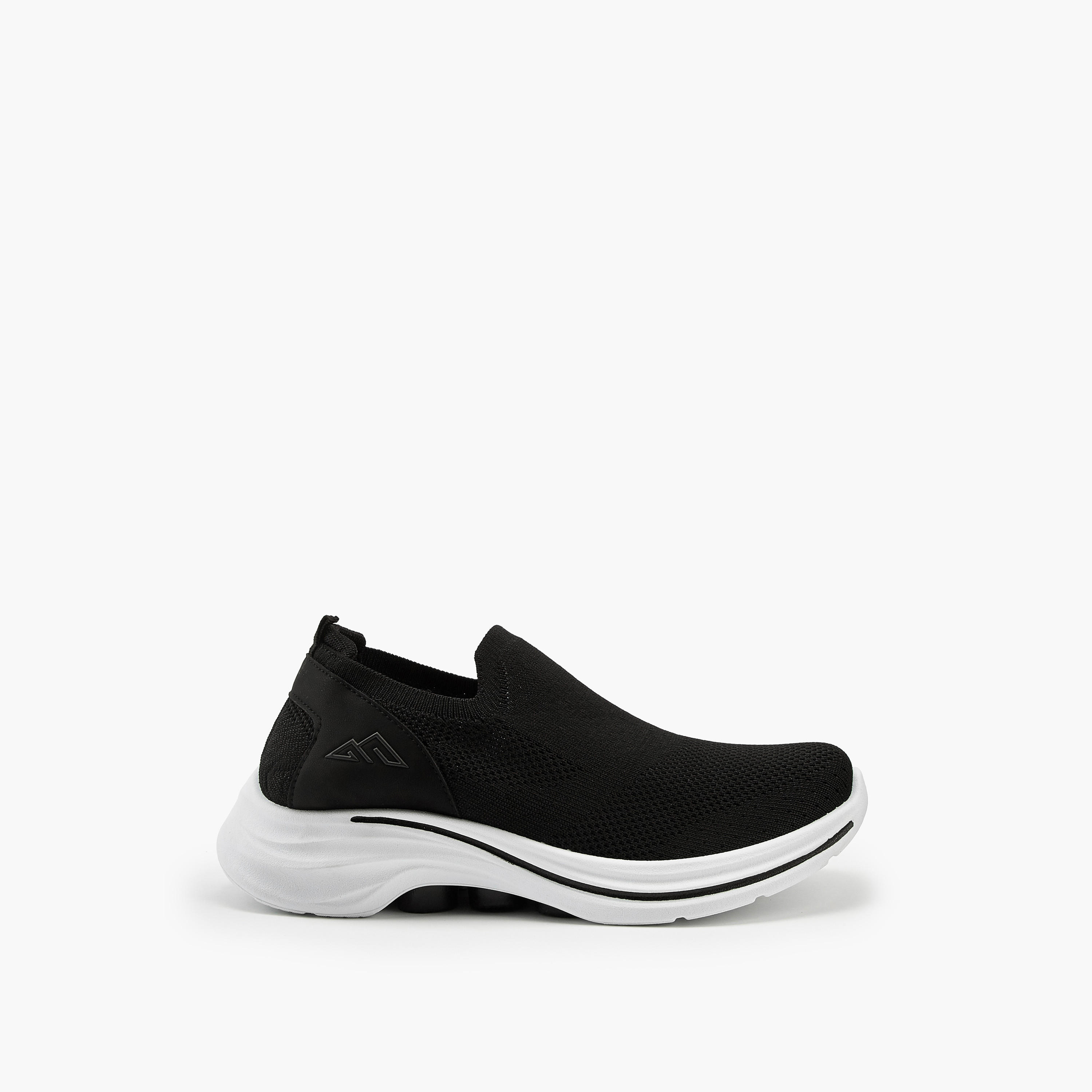 Oaklan by Shoexpress Textured Slip-On Sports Shoes with Pull Tab-sports-women-shoes-image-3